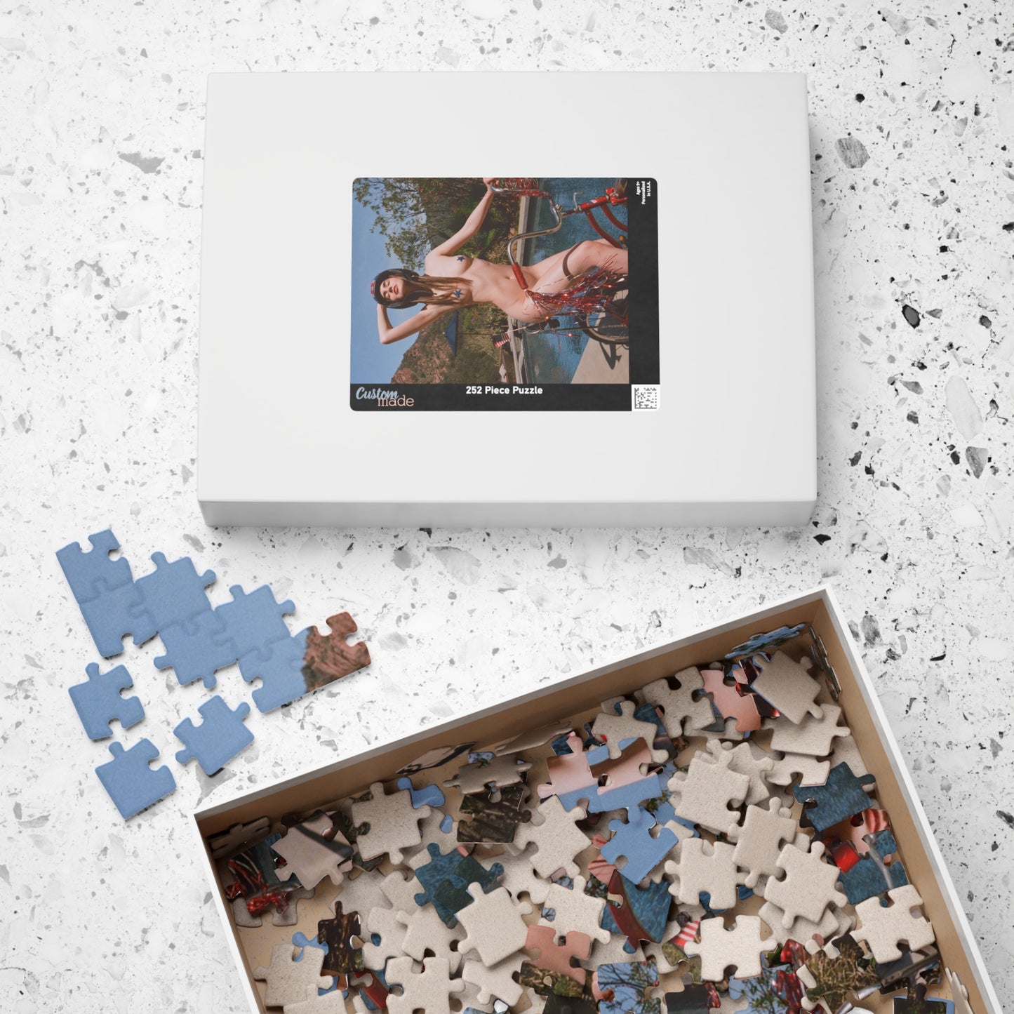 Puzzle (110, 252, 500, 1014-piece) Playboy Playmate July 2016 Ali Michael
