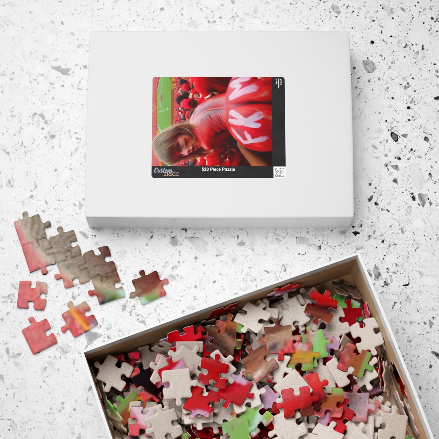 Puzzle (110, 252, 520, 1014-piece) Taylor Swift AI Nudes