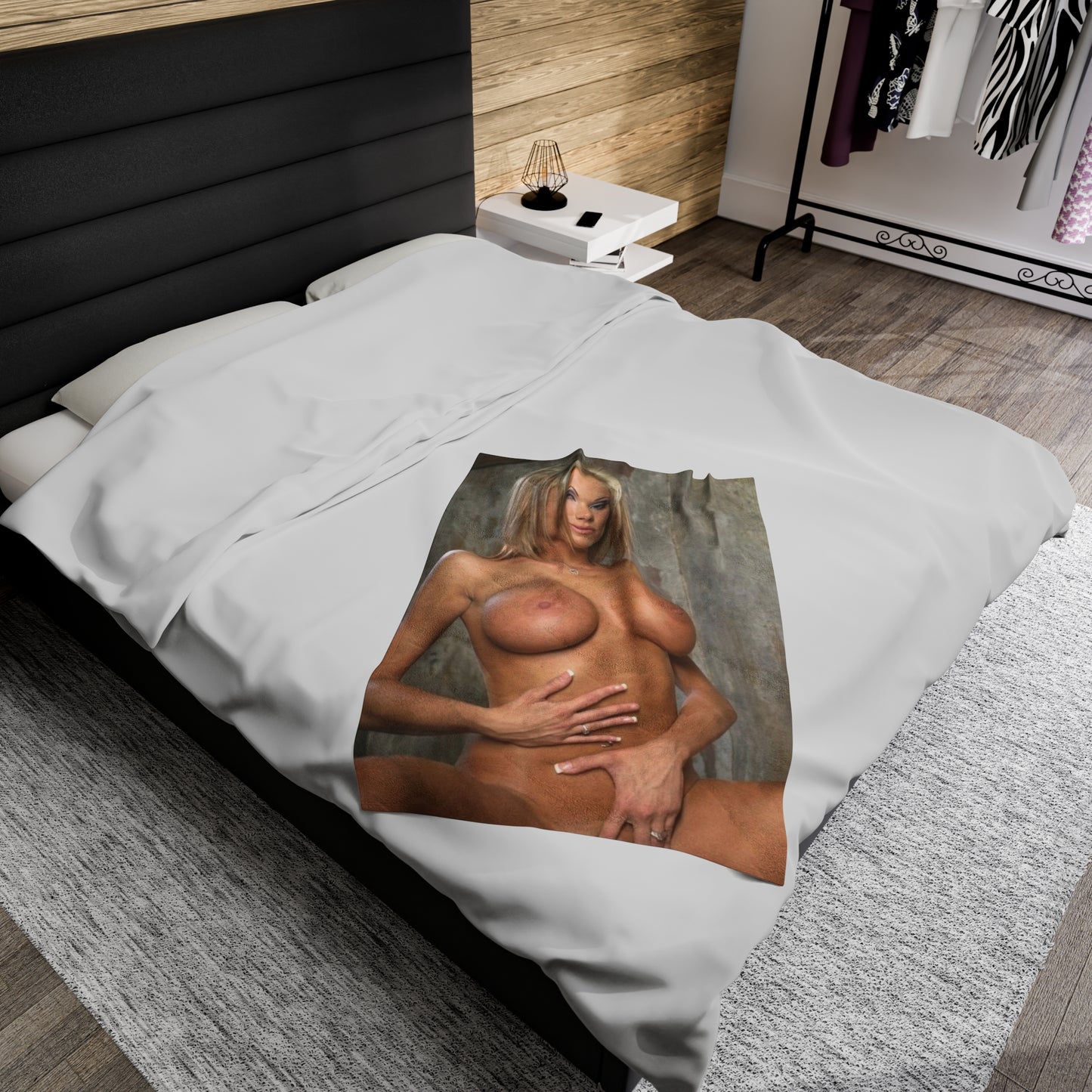 Velveteen Plush Blanket Pornstar Briana Banks Nude