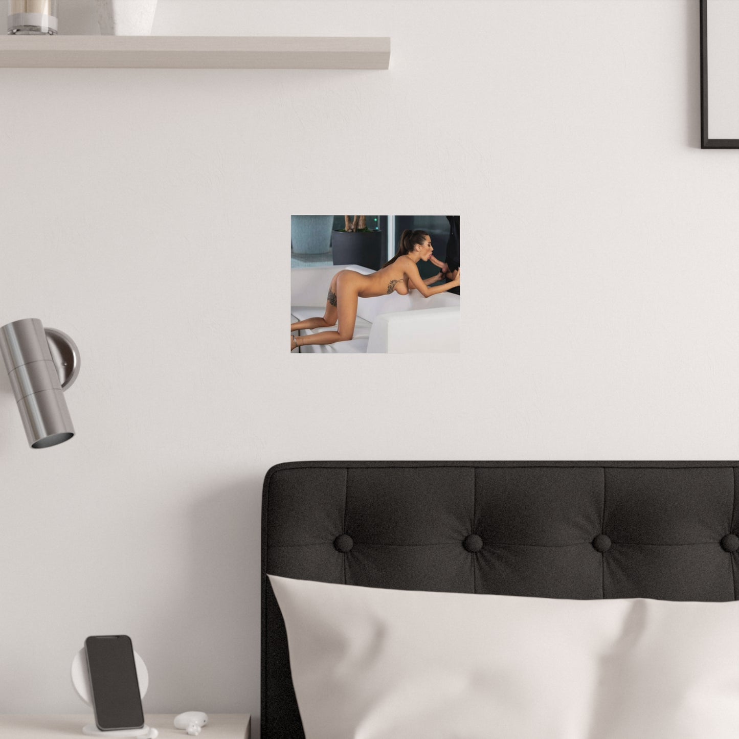 Satin Posters (210gsm) Natural Tits Liya Silver