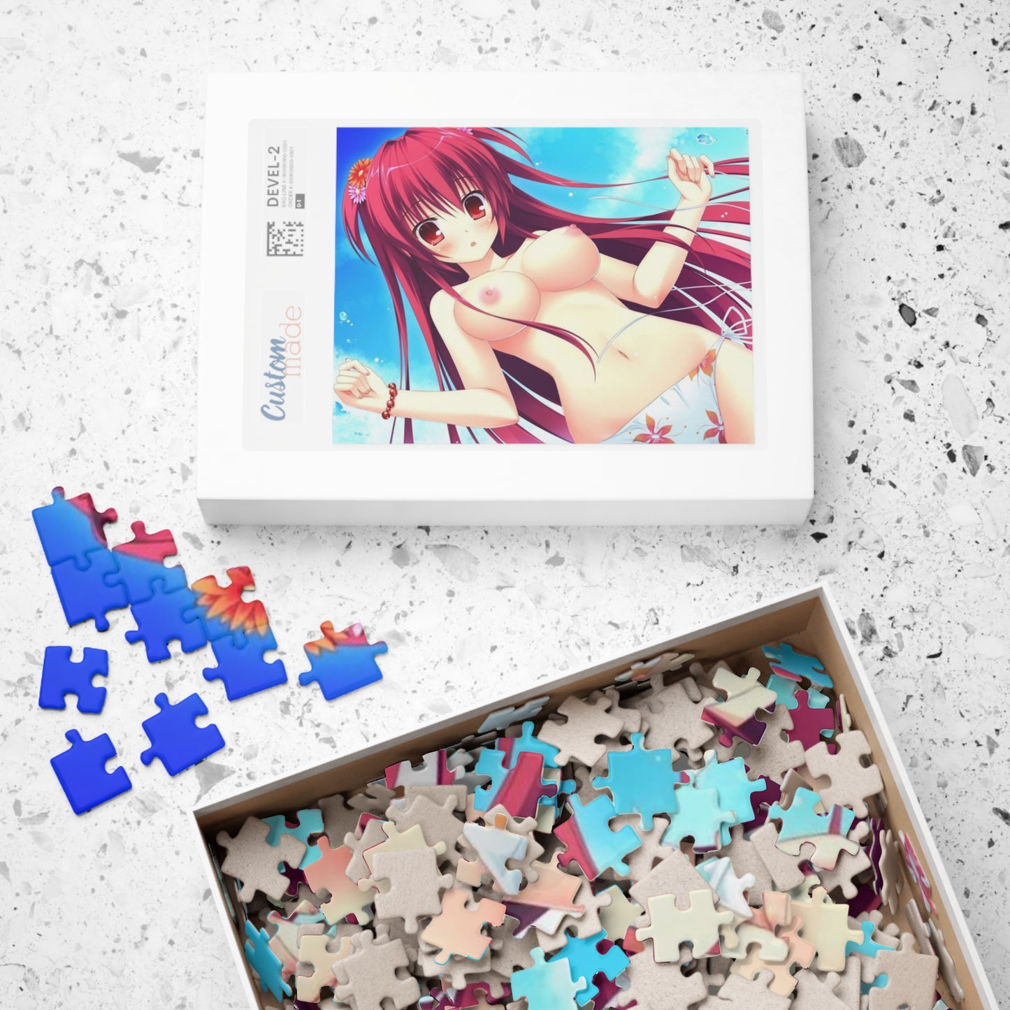 Puzzle (110, 252, 500, 1014-piece) Nude Anime #3