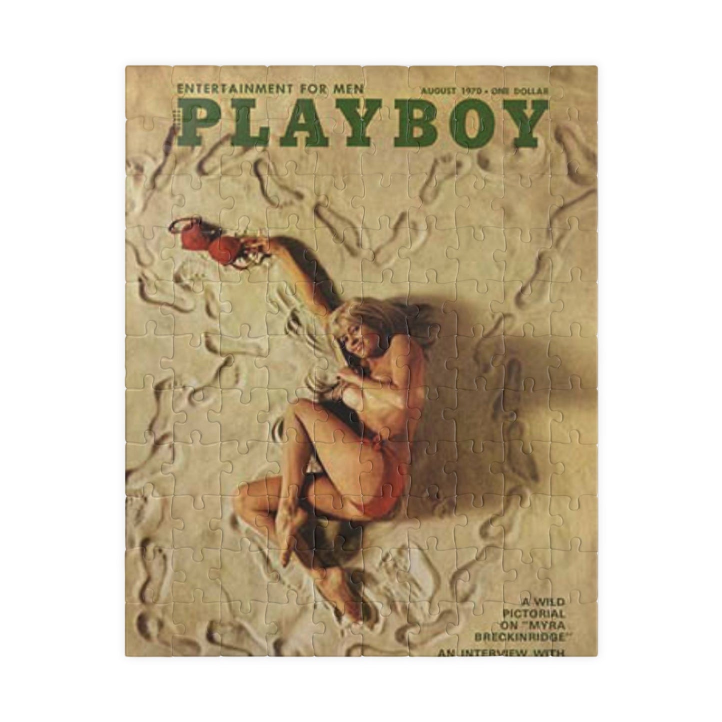 Puzzle (110, 252, 500, 1014-piece) Playboy Cover August 1970