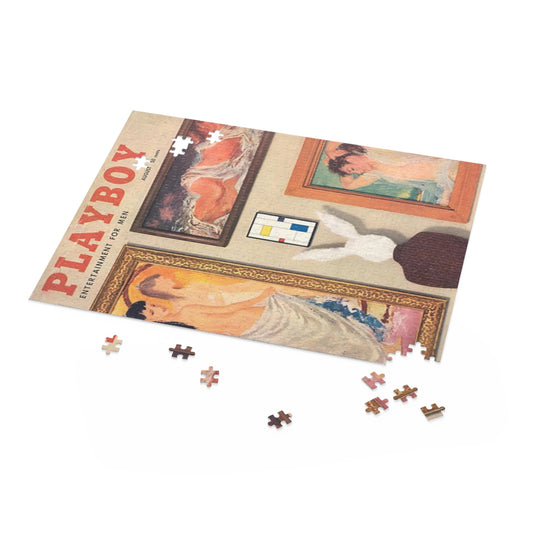 Puzzle (120, 252, 500-Piece) Playboy Cover August 1956