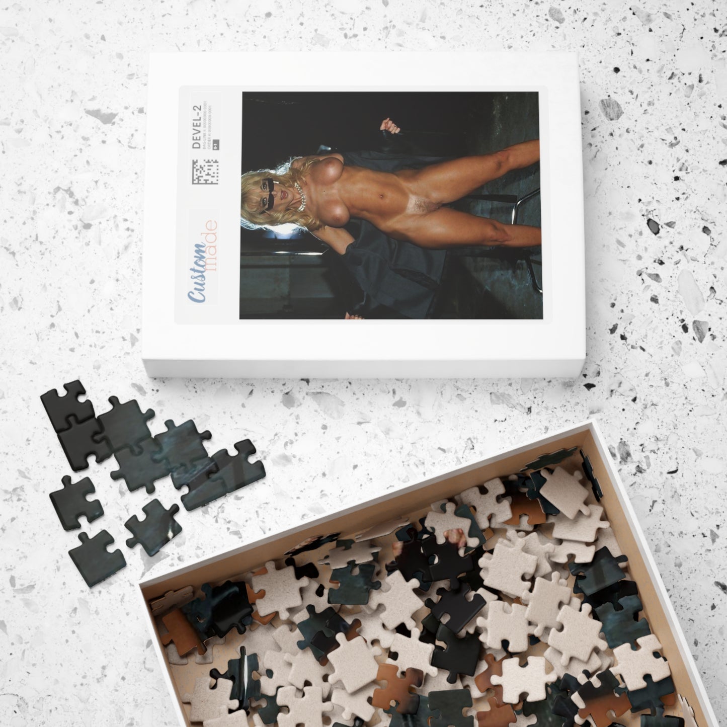 Puzzle (110, 252, 500, 1014-piece) Porn Star Puzzle Nina Hartley #2