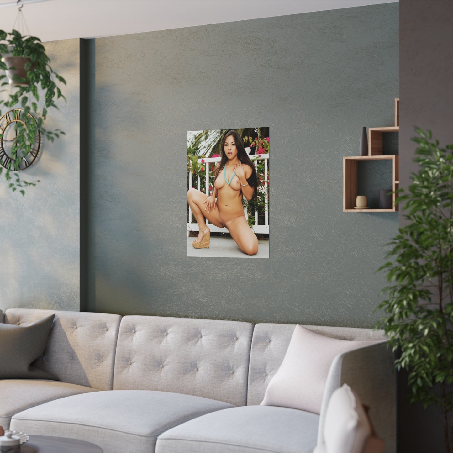 Satin Posters (210gsm) Penthouse Pet November 2012 Adrianna Luna