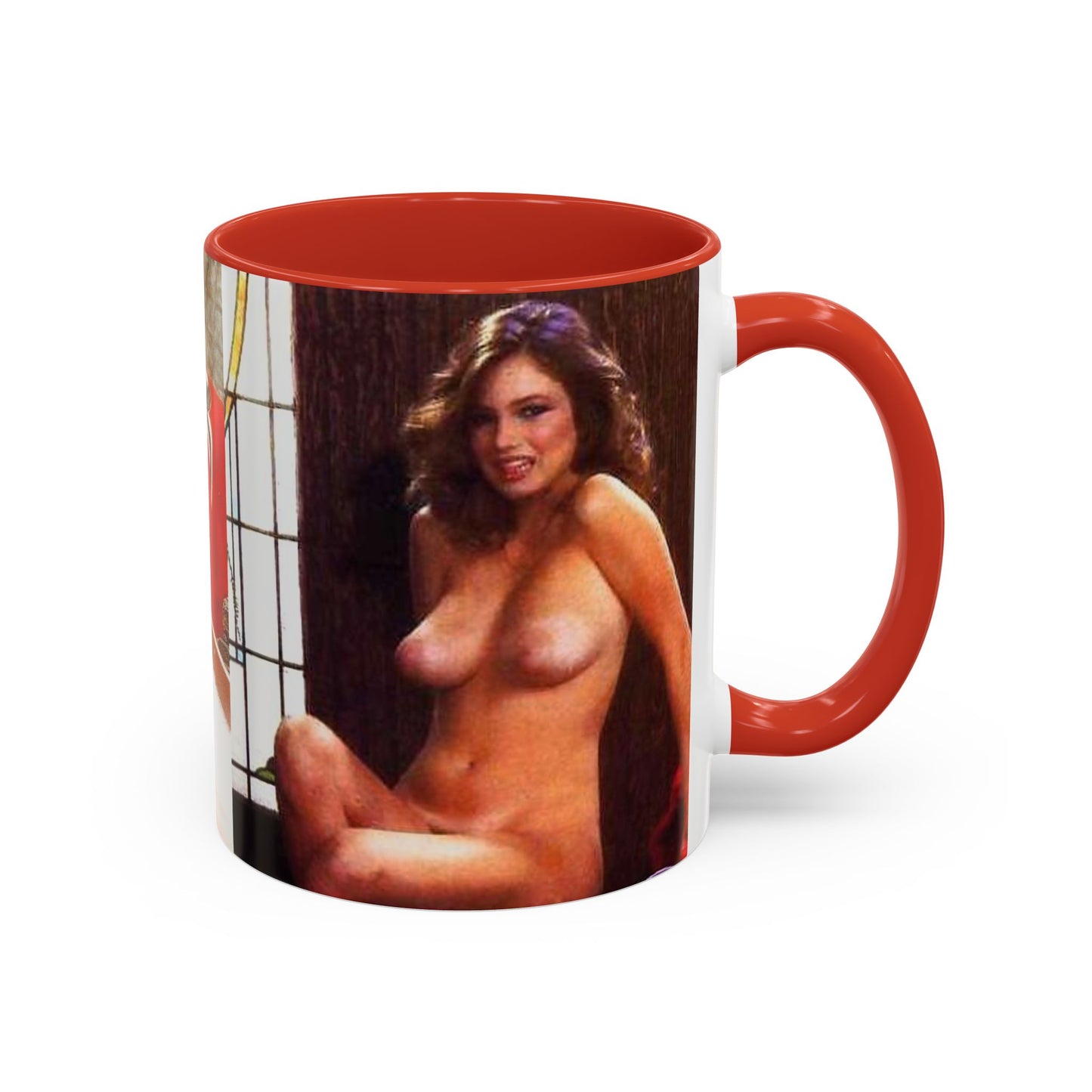 Accent Coffee Mug (11, 15oz) Traci Lords Nude