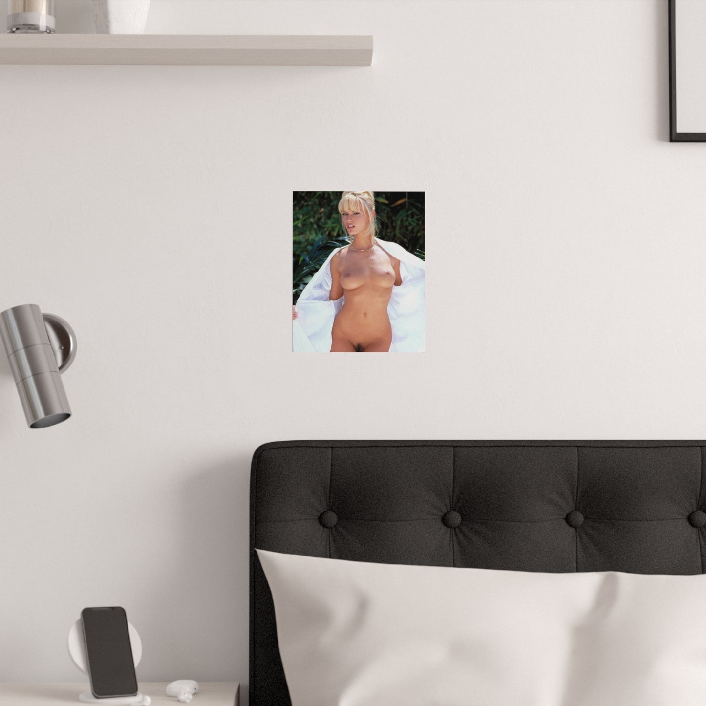 Satin Posters (210gsm) Retro Pornstar Anita Blond