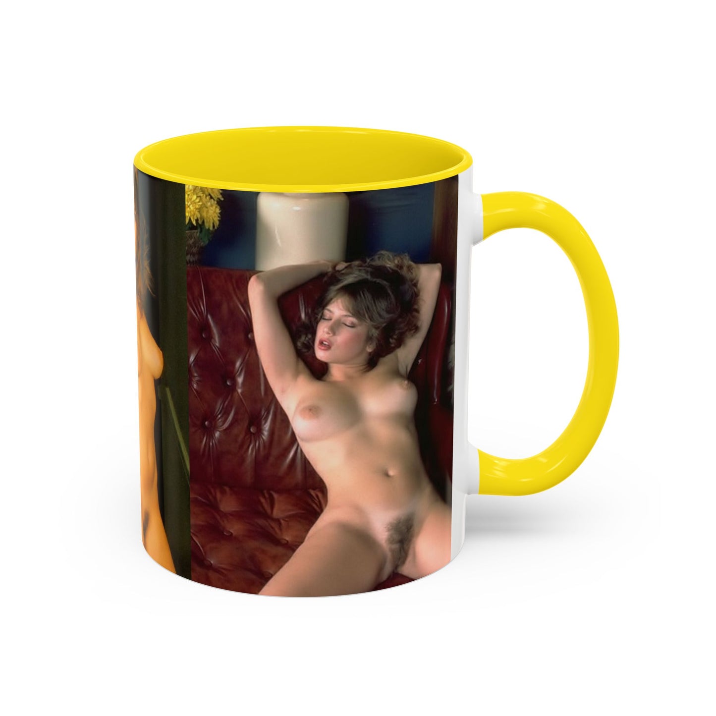 Accent Coffee Mug (11, 15oz) Traci Lords Nude