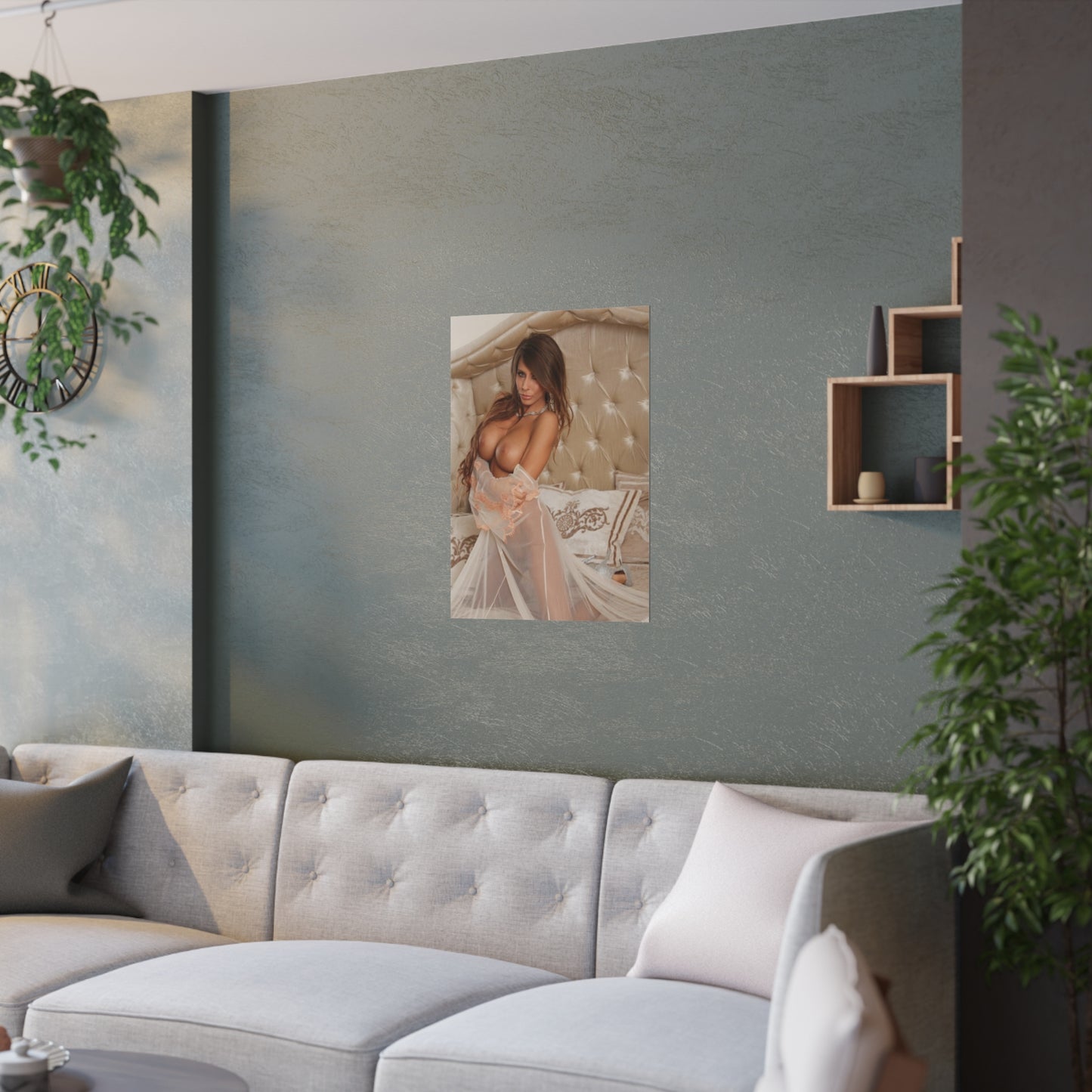 Satin Posters (210gsm) Madison Ivy Nude 3
