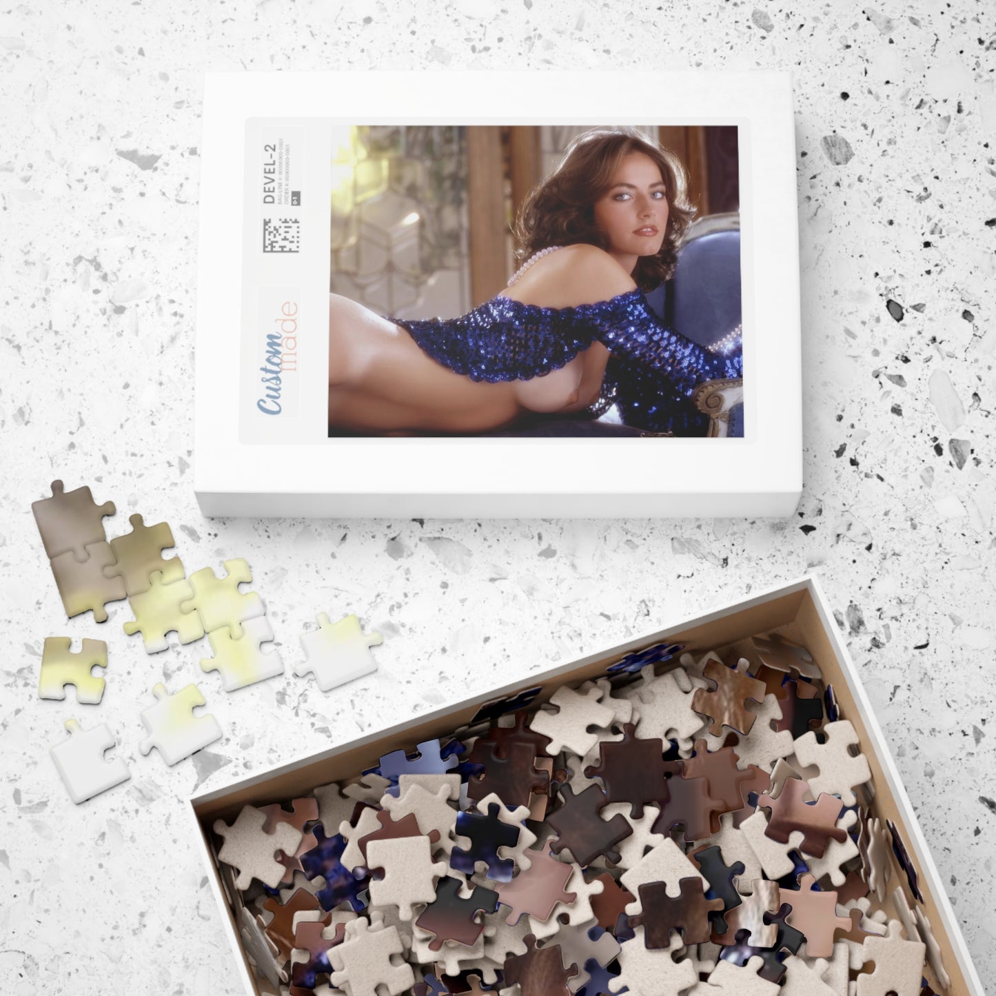Puzzle (110, 252, 500, 1014-piece) Playboy Playmate March 1980 Henriette Allais