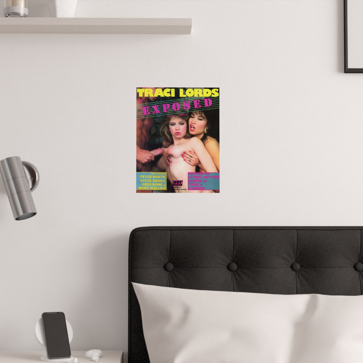 Satin Posters (210gsm) Traci Lords Nude