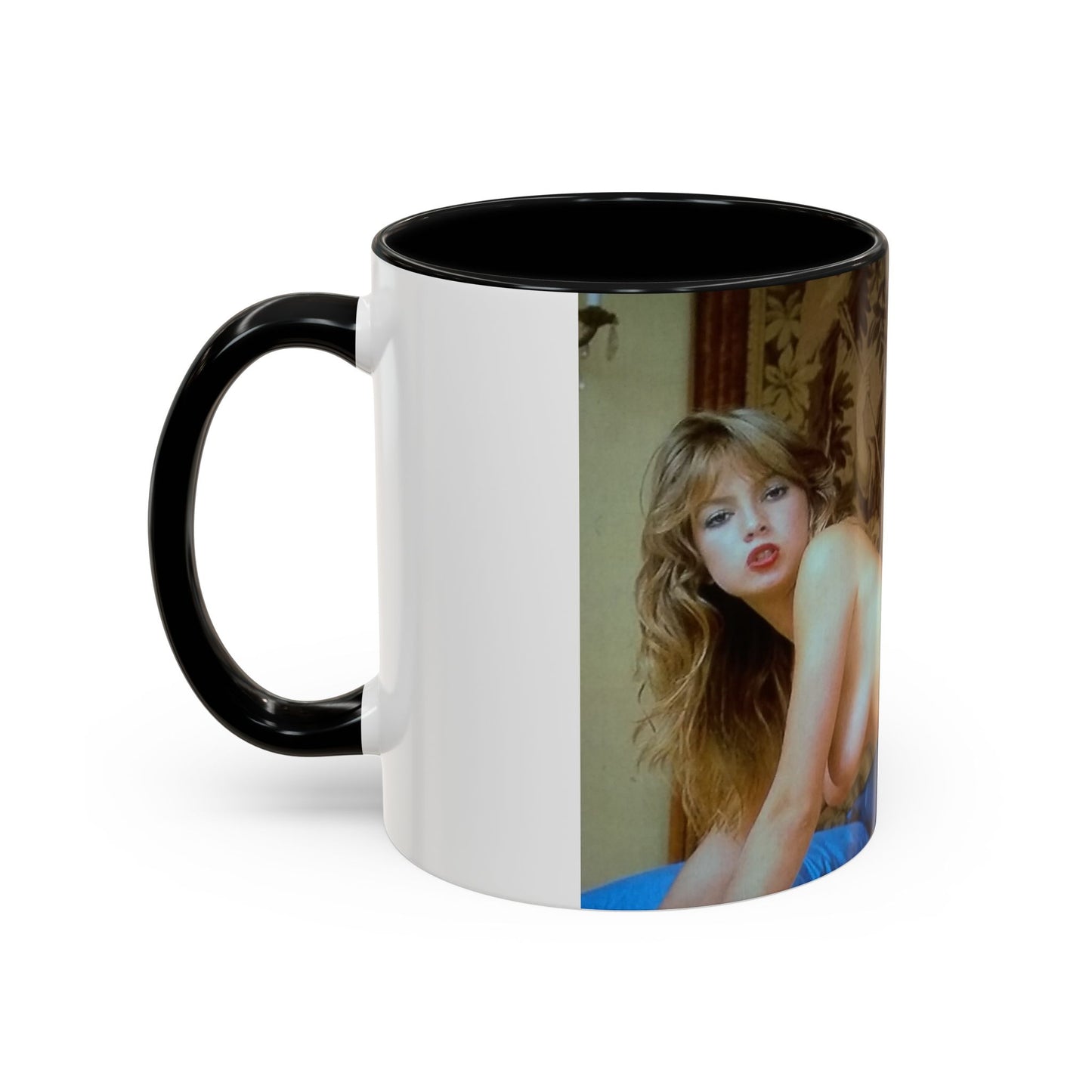 Accent Coffee Mug (11, 15oz) Traci Lords Retro Porn Star Nude Naked