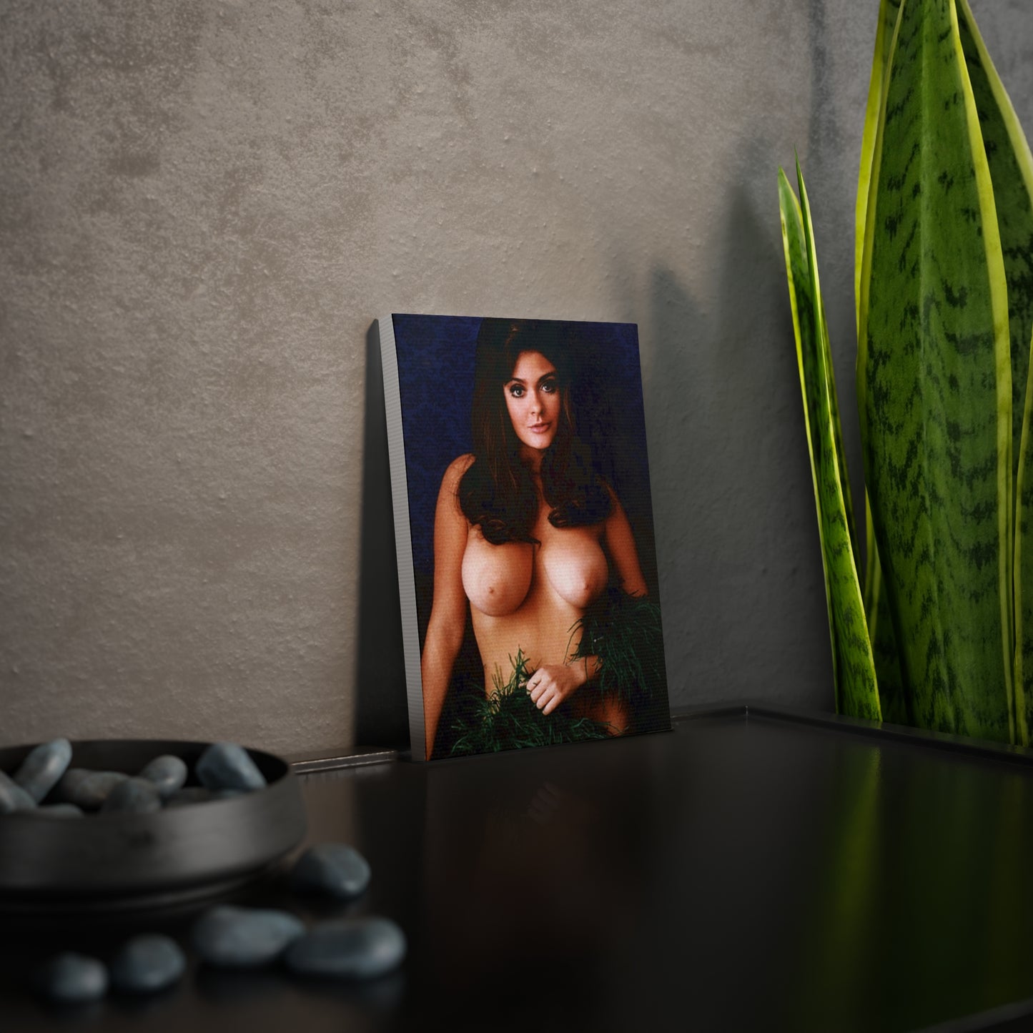 Canvas Photo Tile Playboy Playmate Cynthia Myers Nude