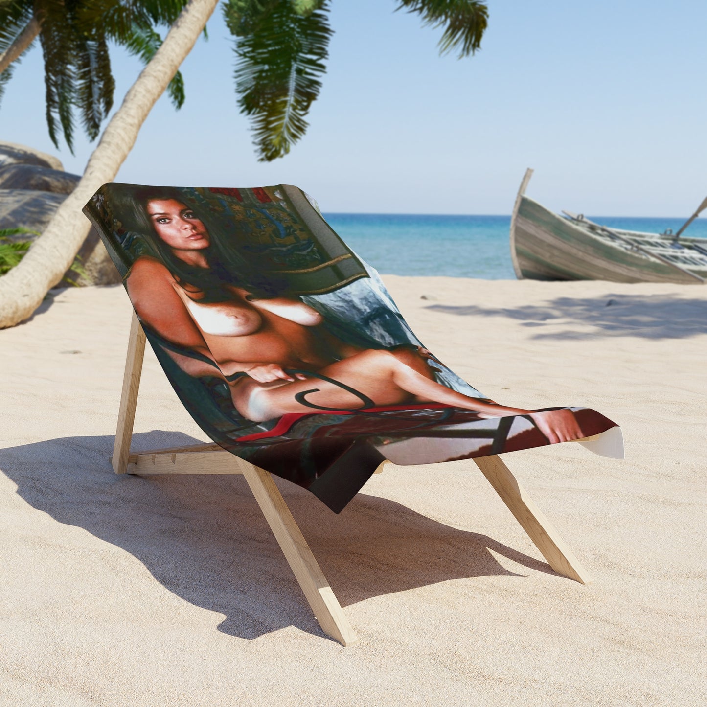 Beach Towel Cynthia Myers Nude