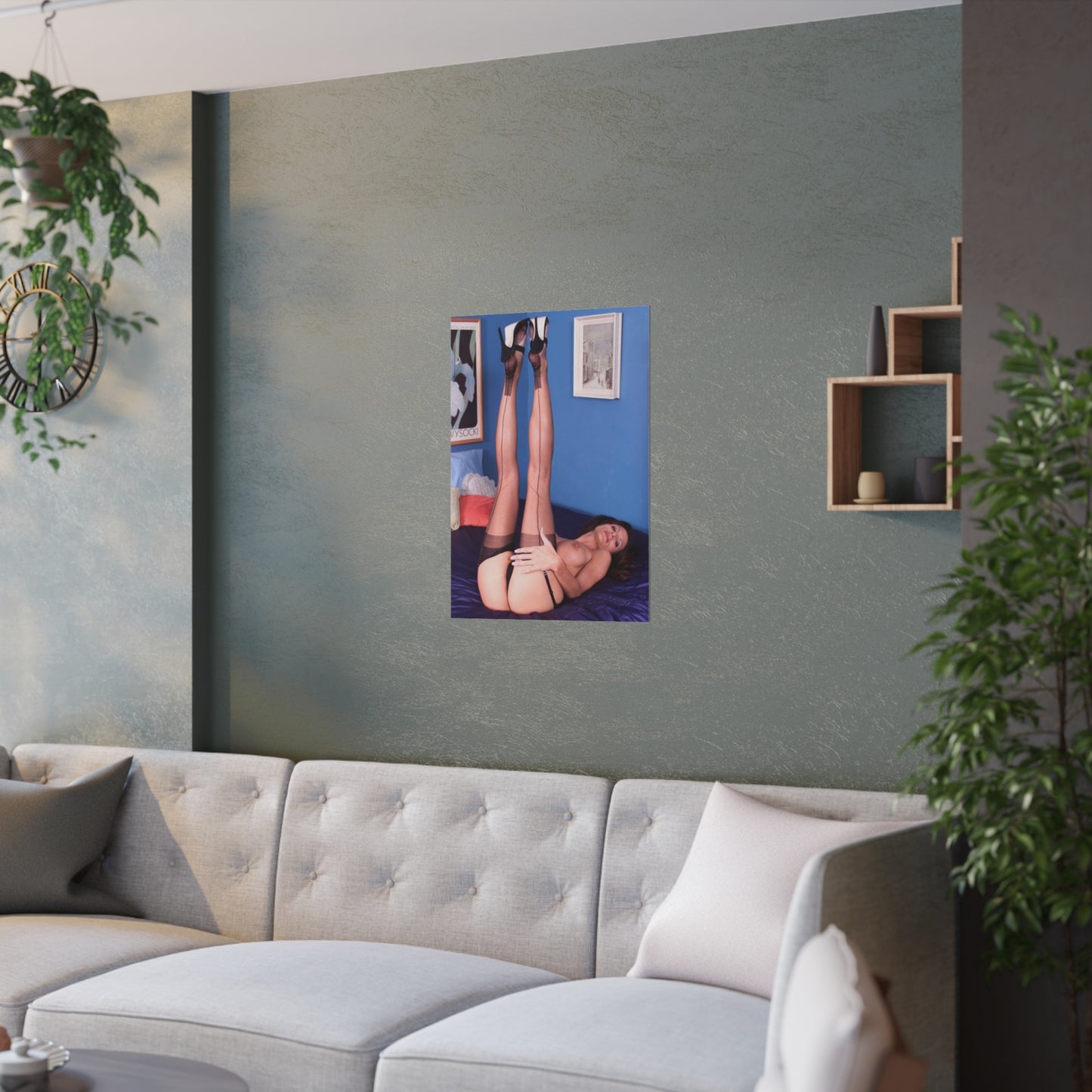 Satin Posters (210gsm) Sydnee Steele Nude