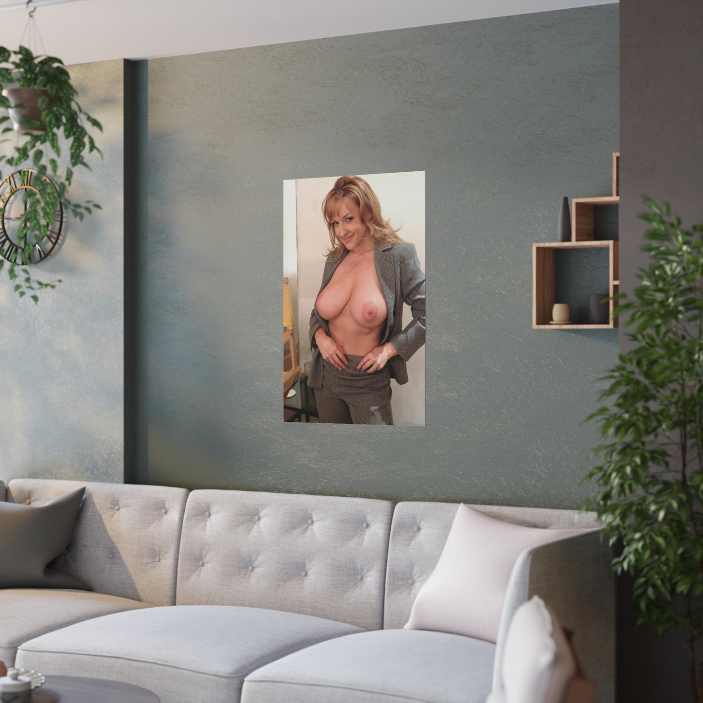 Satin Posters (210gsm) Retro Porn Star Danny Ashe Nude