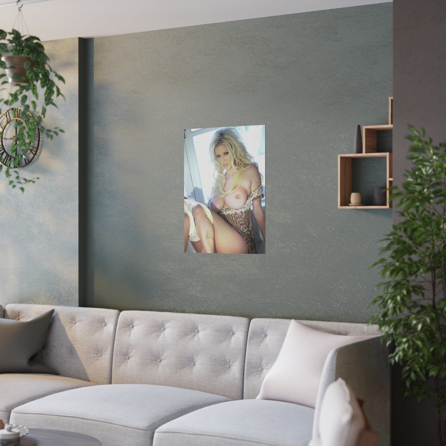 Satin Posters (210gsm) Pornstar Jenna Jameson Nude