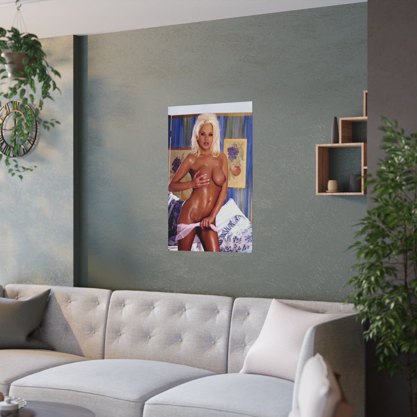 Satin Posters (210gsm) Pornstar Chloe Jones Nude
