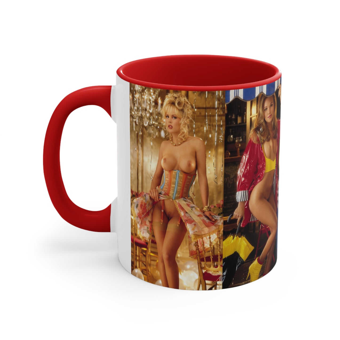 Accent Coffee Mug, 11oz Playboy Playmates 1996 January - April