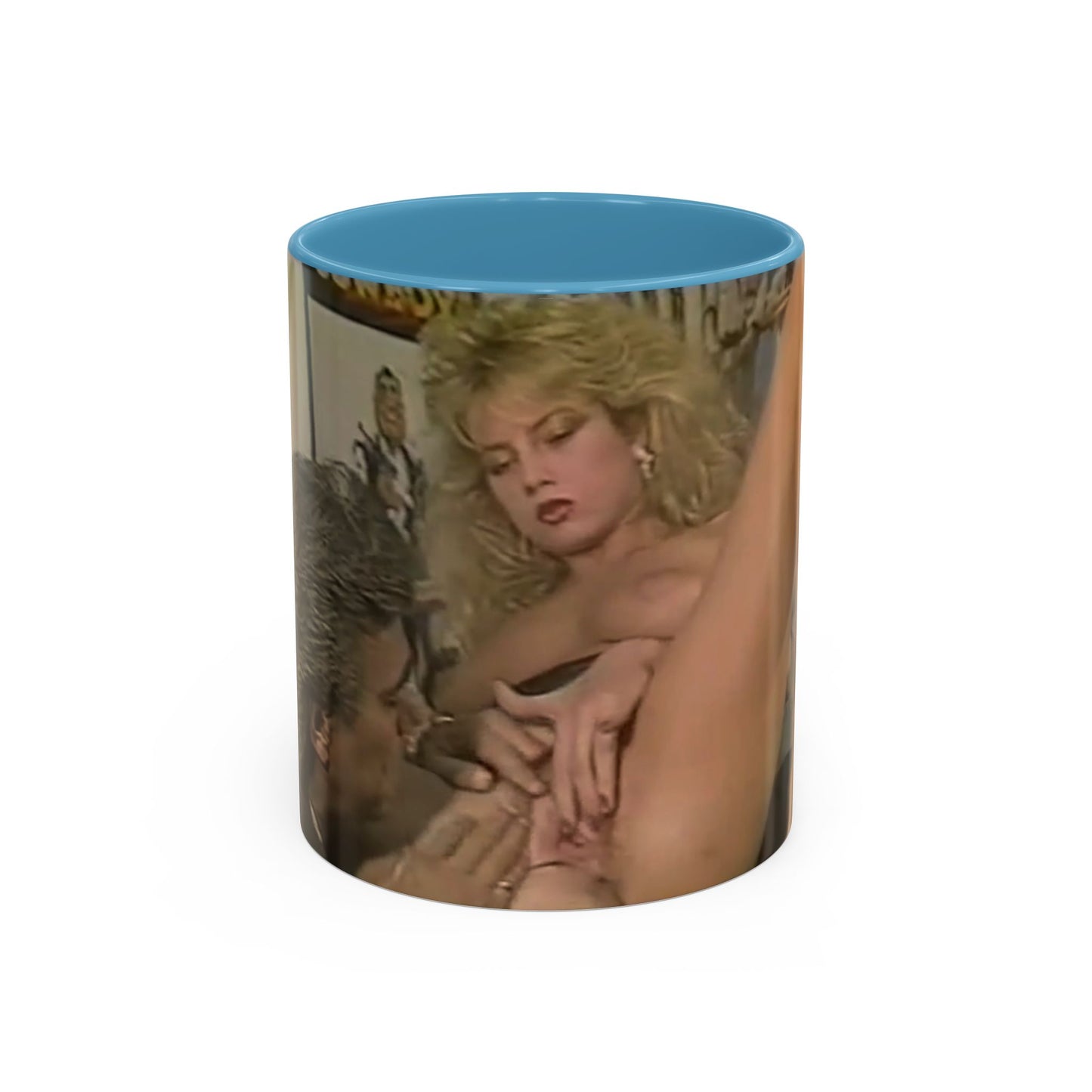 Accent Coffee Mug (11, 15oz) Traci Lords Nude Retro Porn Star