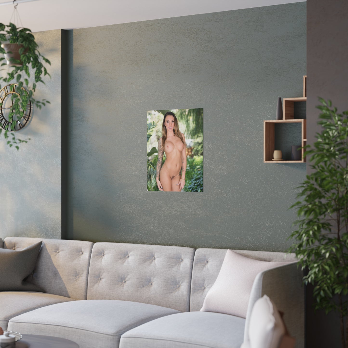 Satin Posters (210gsm) Adult Star Juelz Ventura Nude