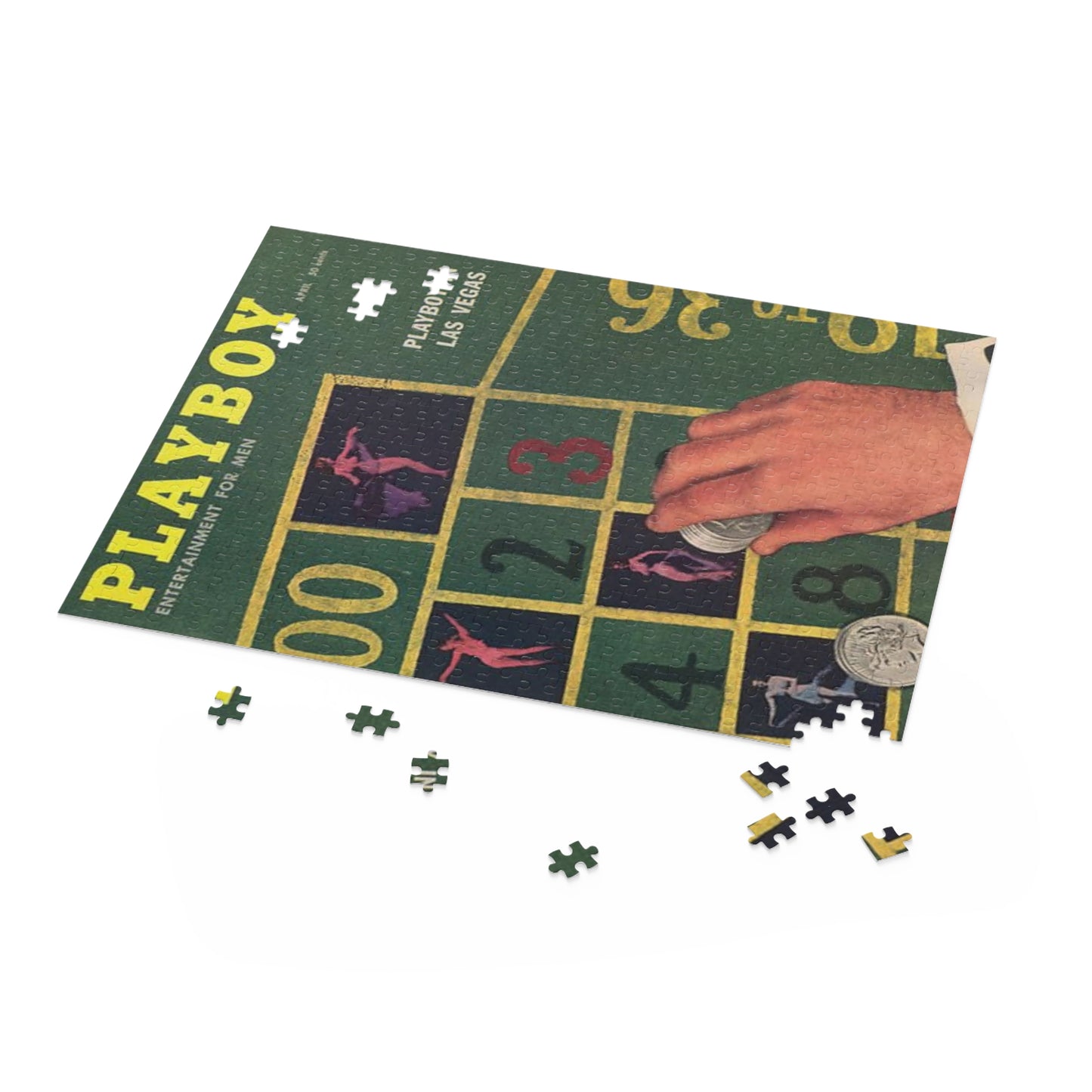 Puzzle (120, 252, 500-Piece) Playboy Cover April 1958