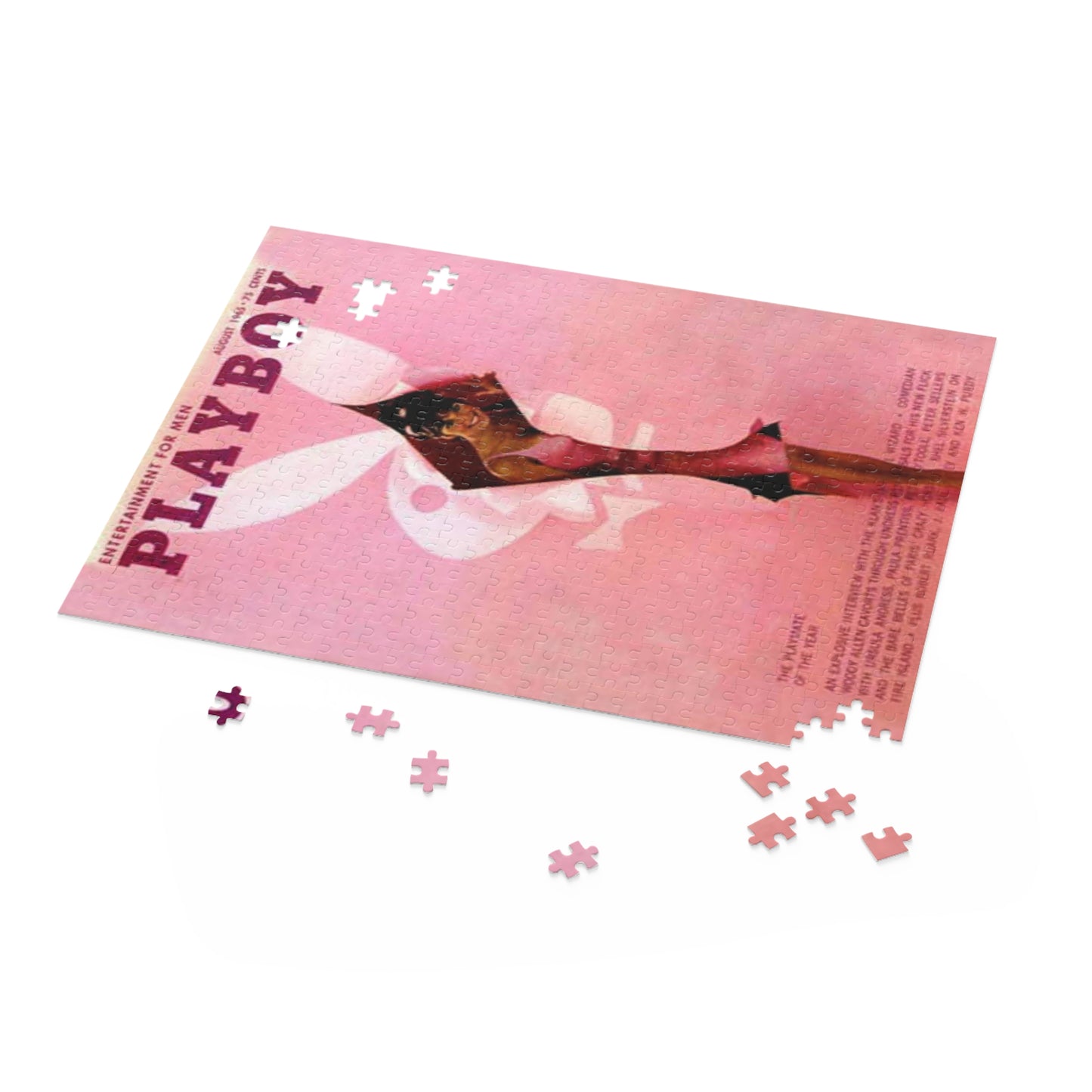 Puzzle (120, 252, 500-Piece) Playboy Cover August 1965
