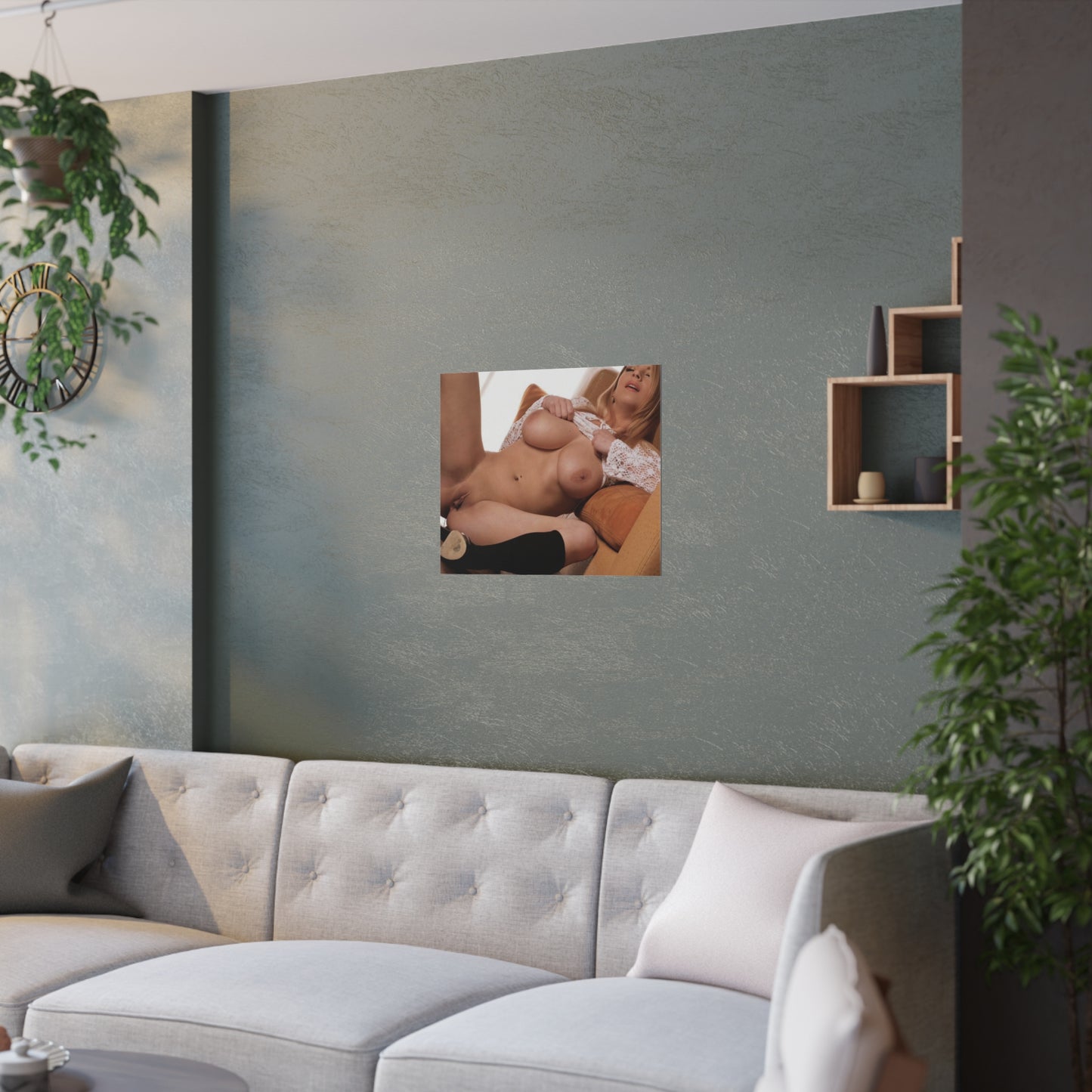 Satin Posters (210gsm) Hot Pose Nude