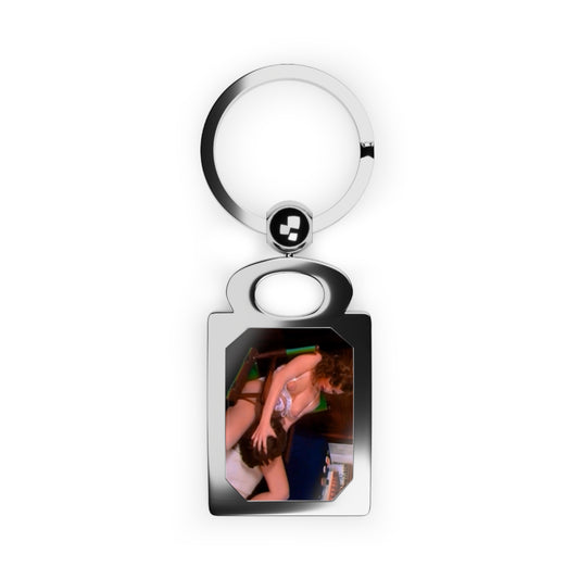 Rectangle Photo Keyring Traci Lords Nude Retro Porn Star
