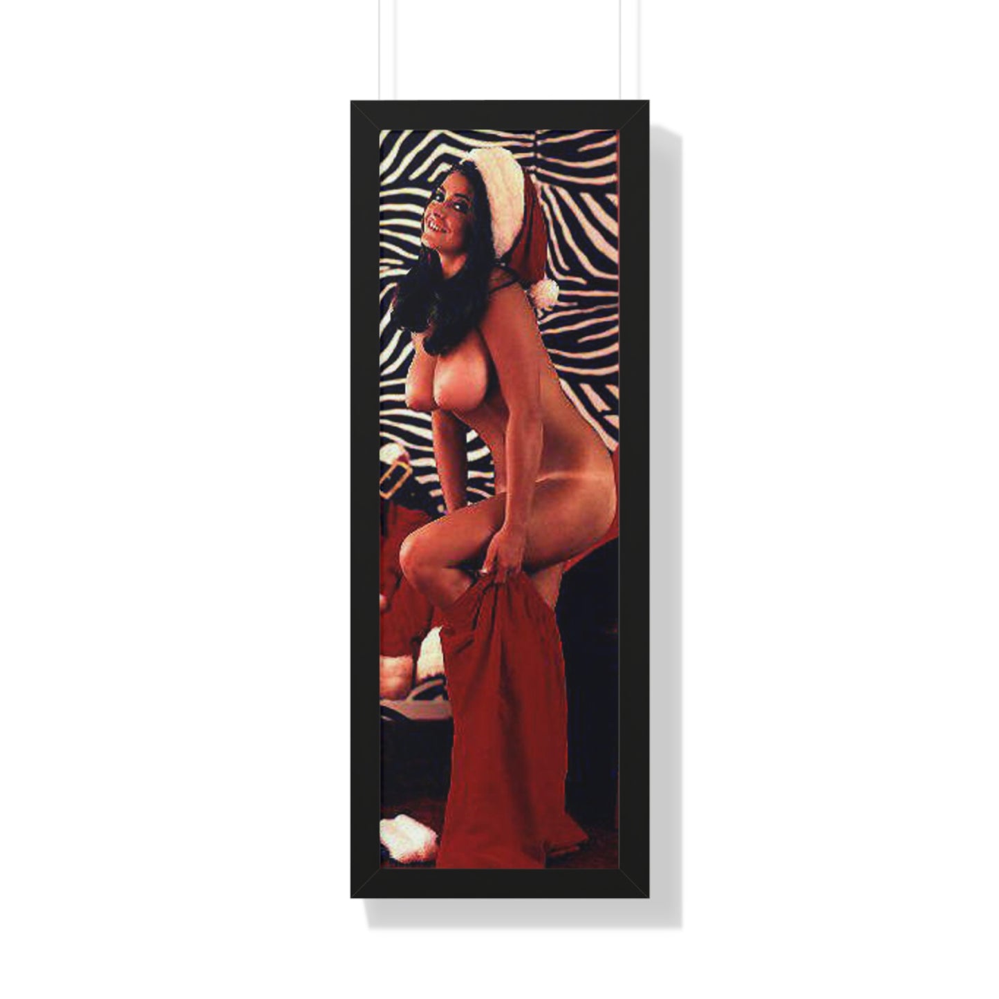 Framed Vertical Poster Playboy Playmate Cynthia Myers Nude