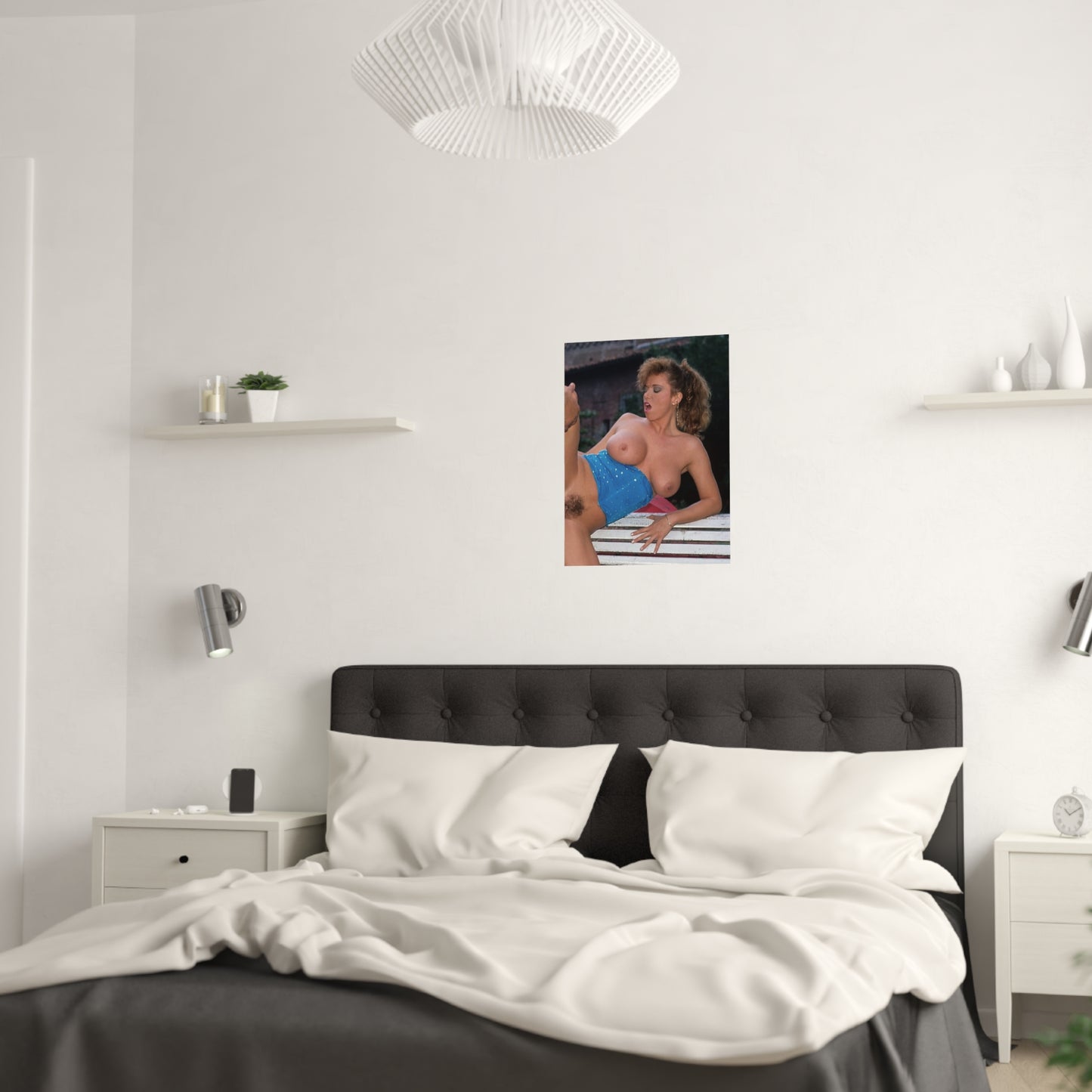 Satin Posters (210gsm) Retro Porn Star Tracey Adams