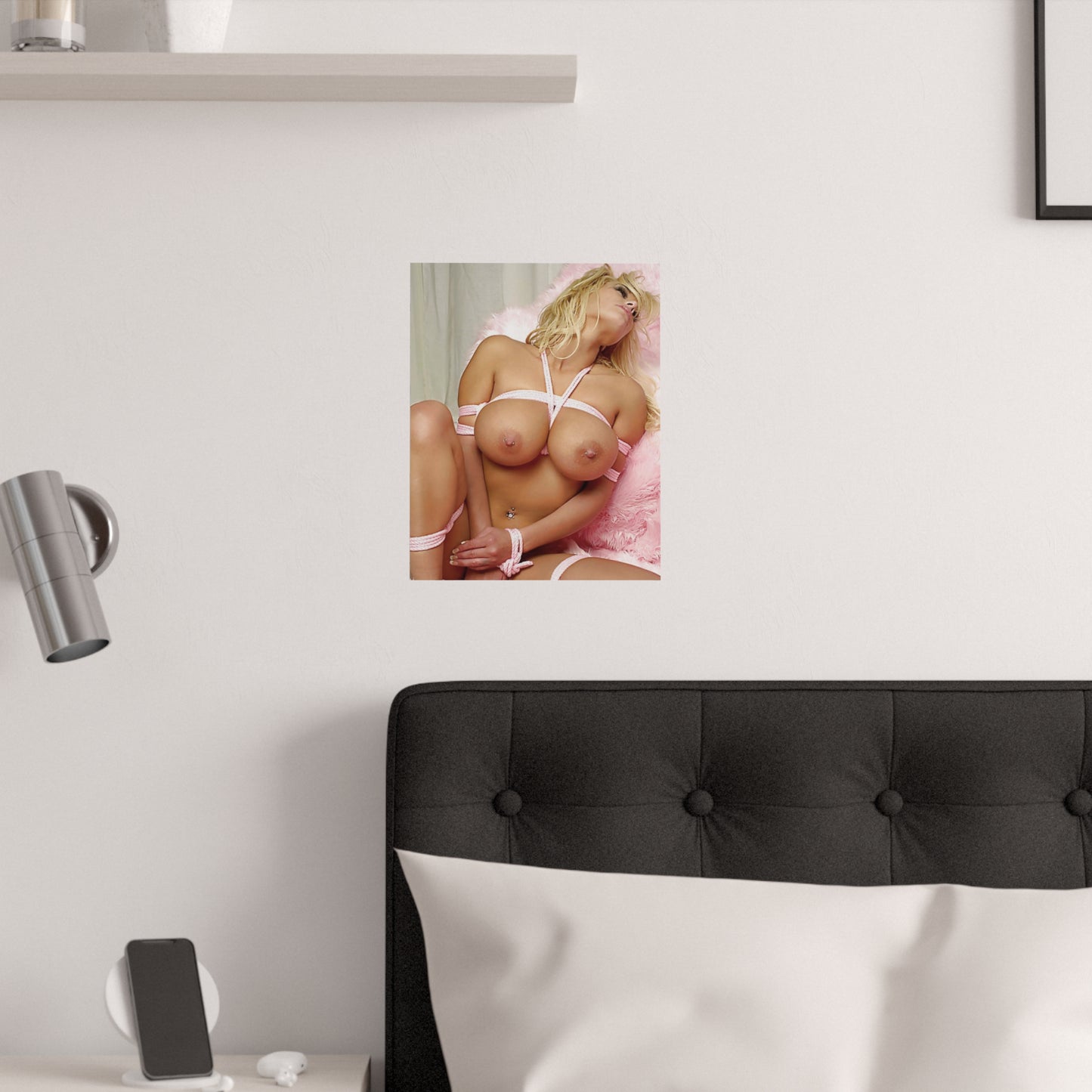 Satin Posters (210gsm) Pornstar Shyla Stylez Nude