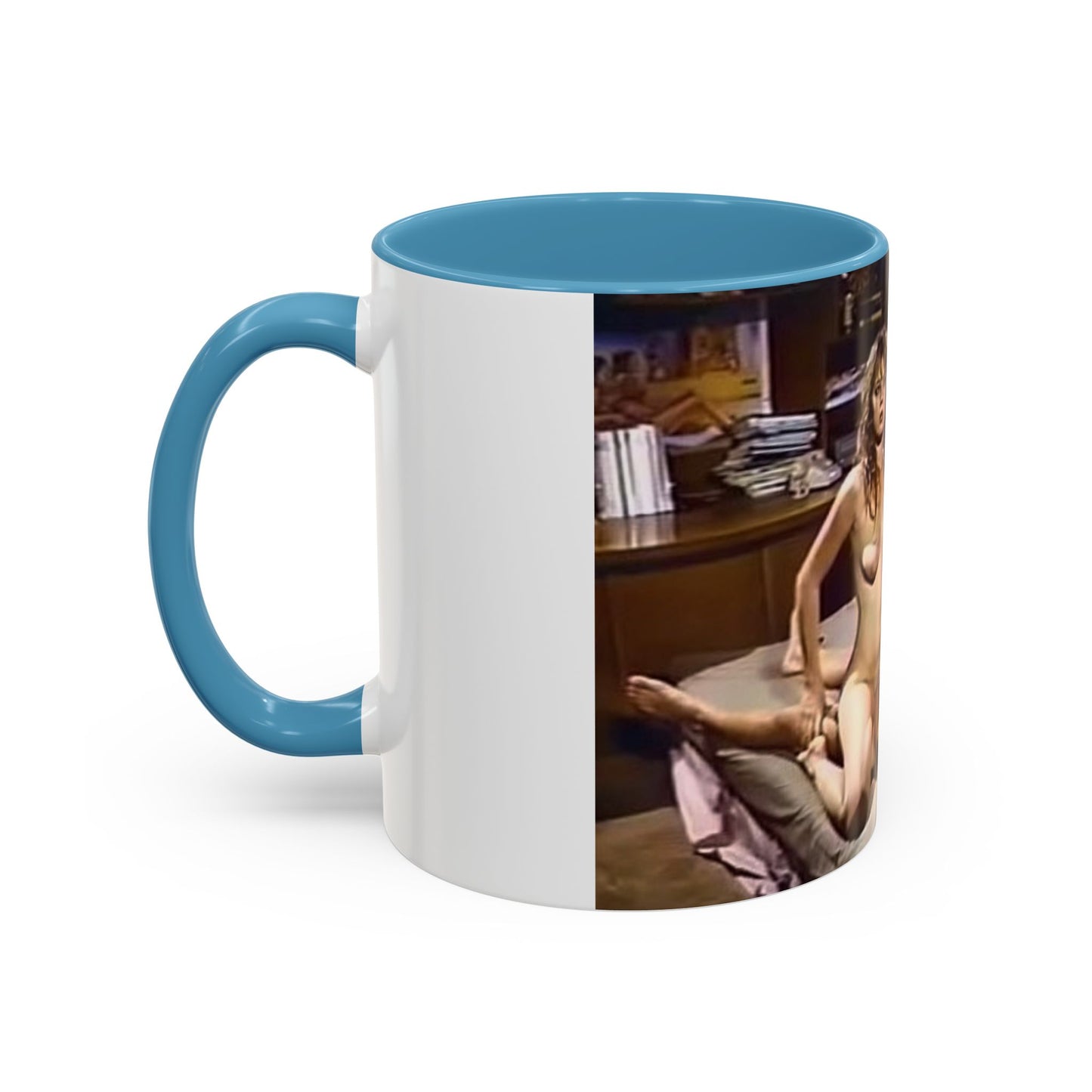 Accent Coffee Mug (11, 15oz) Traci Lords Nude Sex Retro Porn