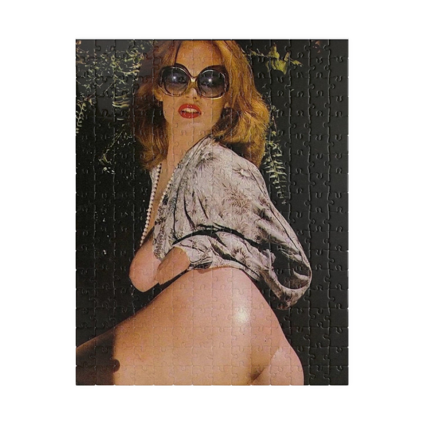 Puzzle (110, 252, 520, 1014-piece) Retro Pornstar Lisa De Leeuw Nude
