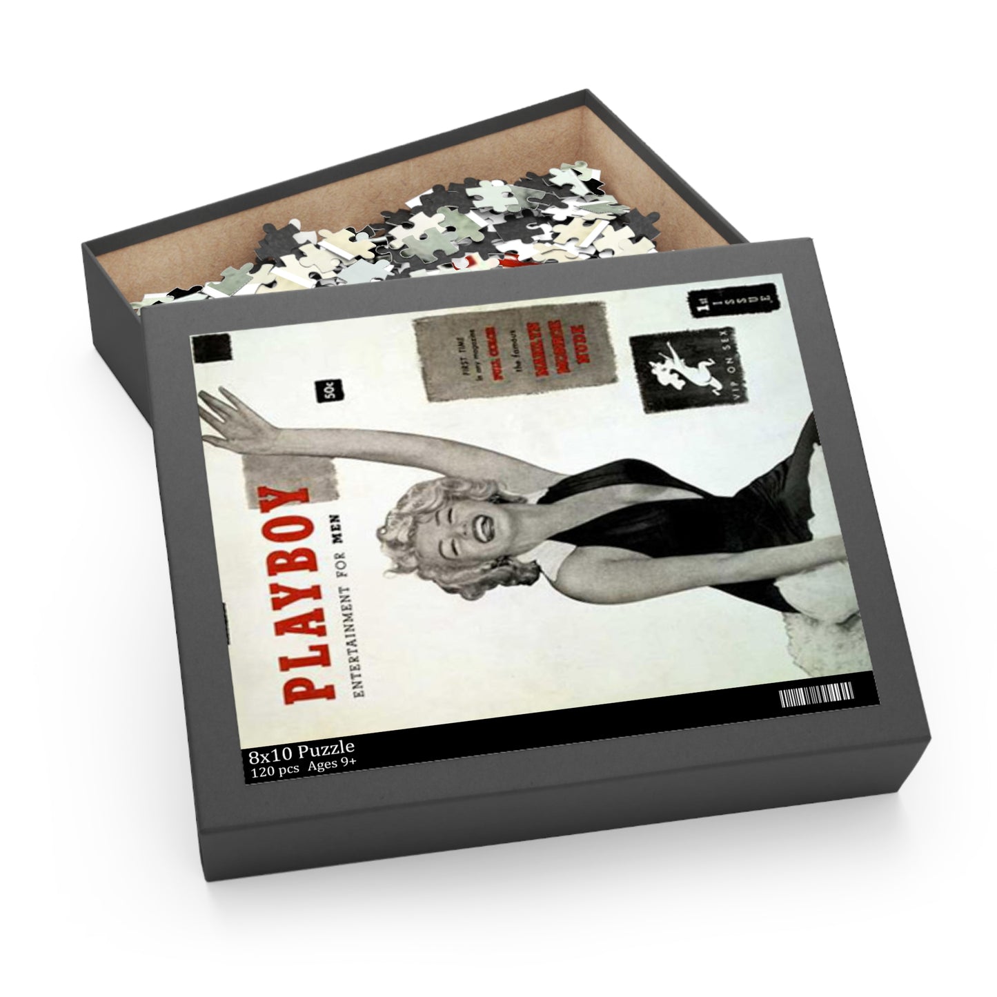 Puzzle (120, 252, 500-Piece) Playboy Cover December 1953 Marilyn Monroe