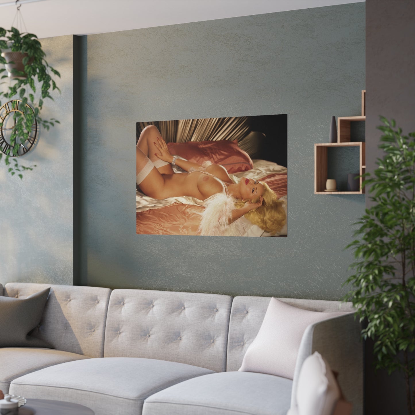 Satin Posters (210gsm) Anna Nicole Smith Nude