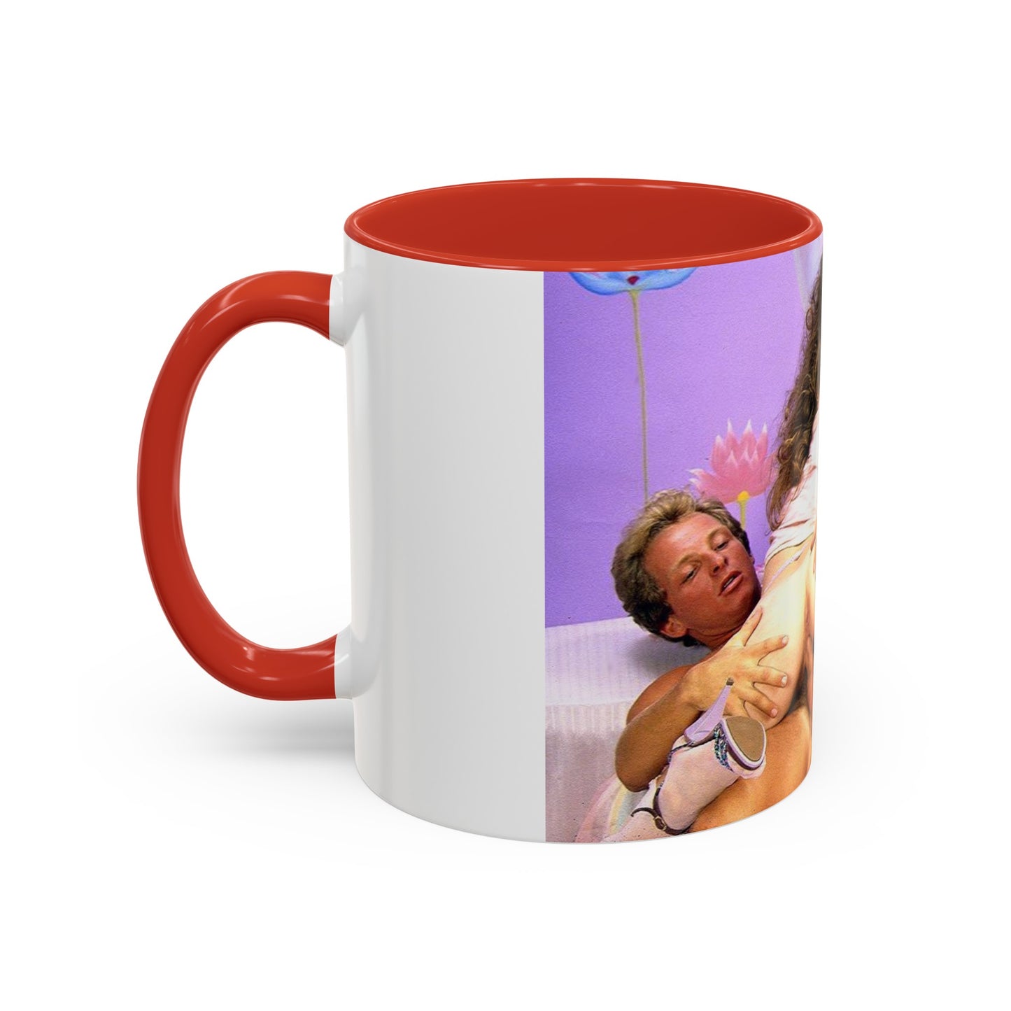 Accent Coffee Mug (11, 15oz) Traci Lords Nude Naked Retro