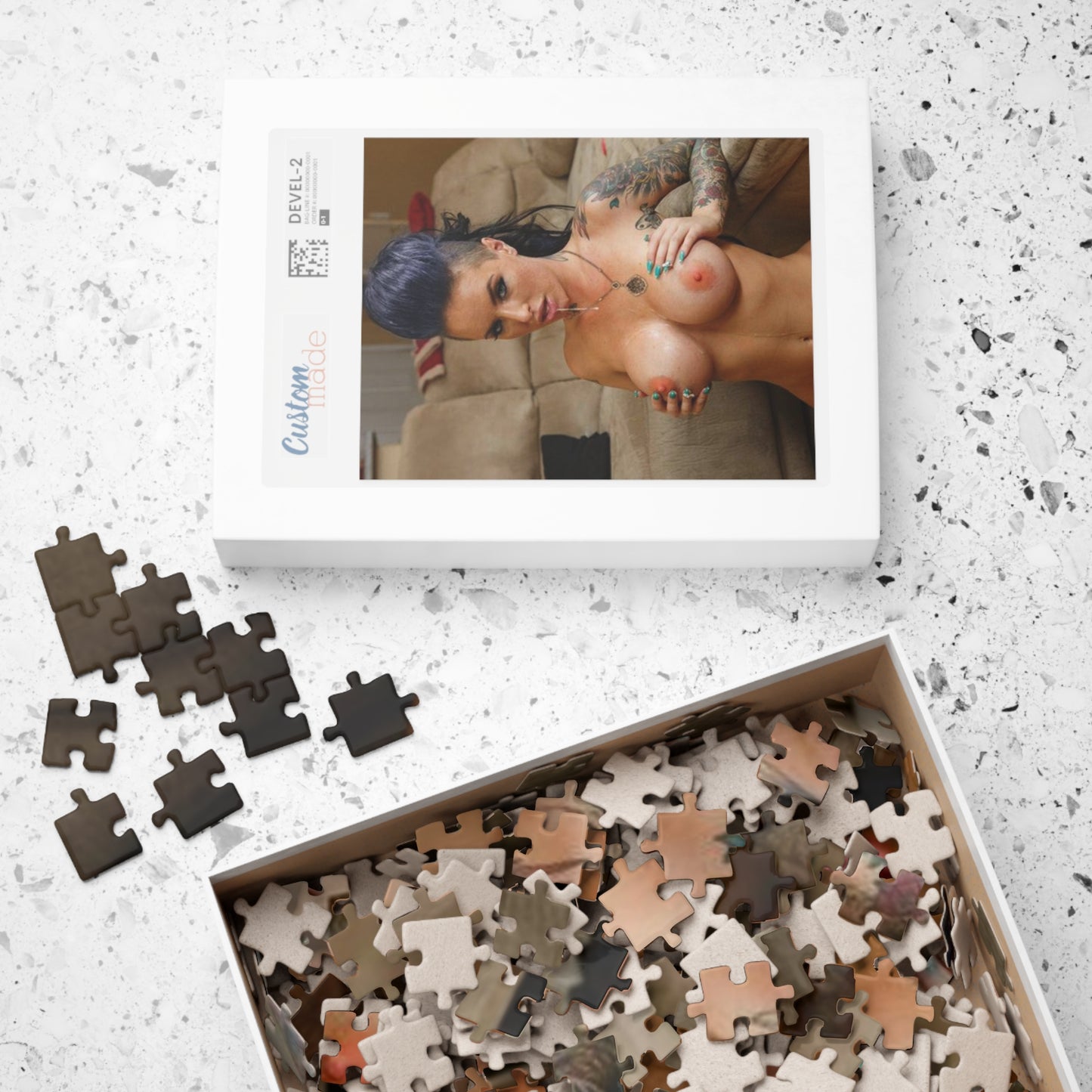 Puzzle (110, 252, 500, 1014-piece) Christy Mack Nude #2