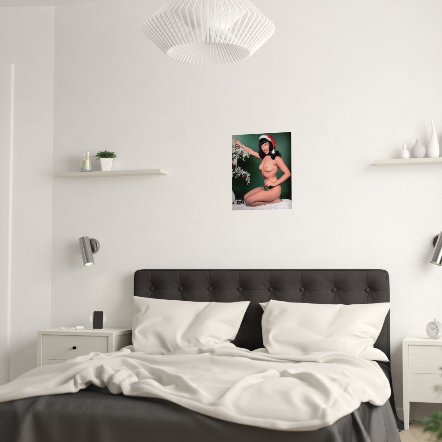 Satin Posters (210gsm) Playmate January 1955 Bettie Page
