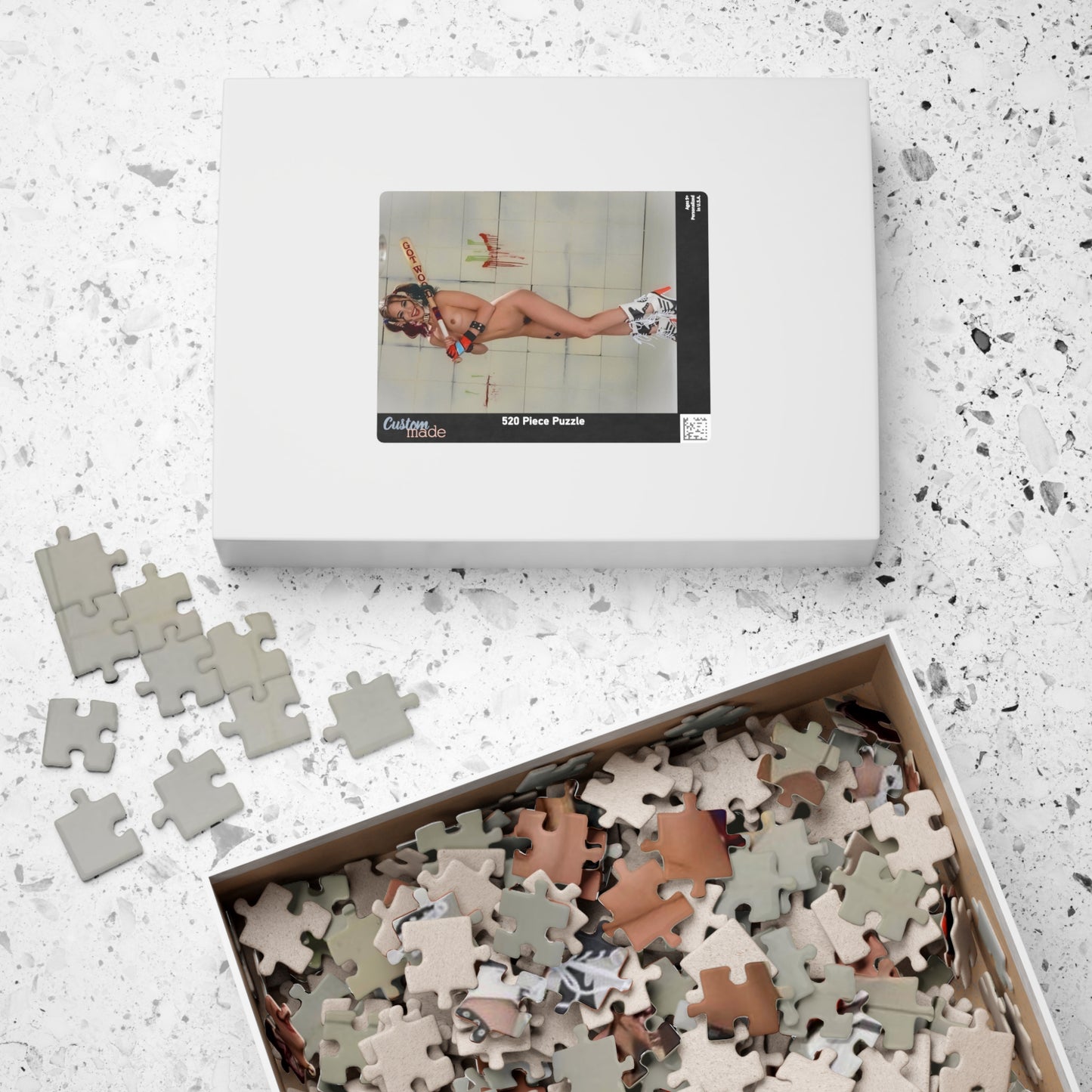 Puzzle (110, 252, 500, 1014-piece) Porn Star Riley Reid As Harley Quinn