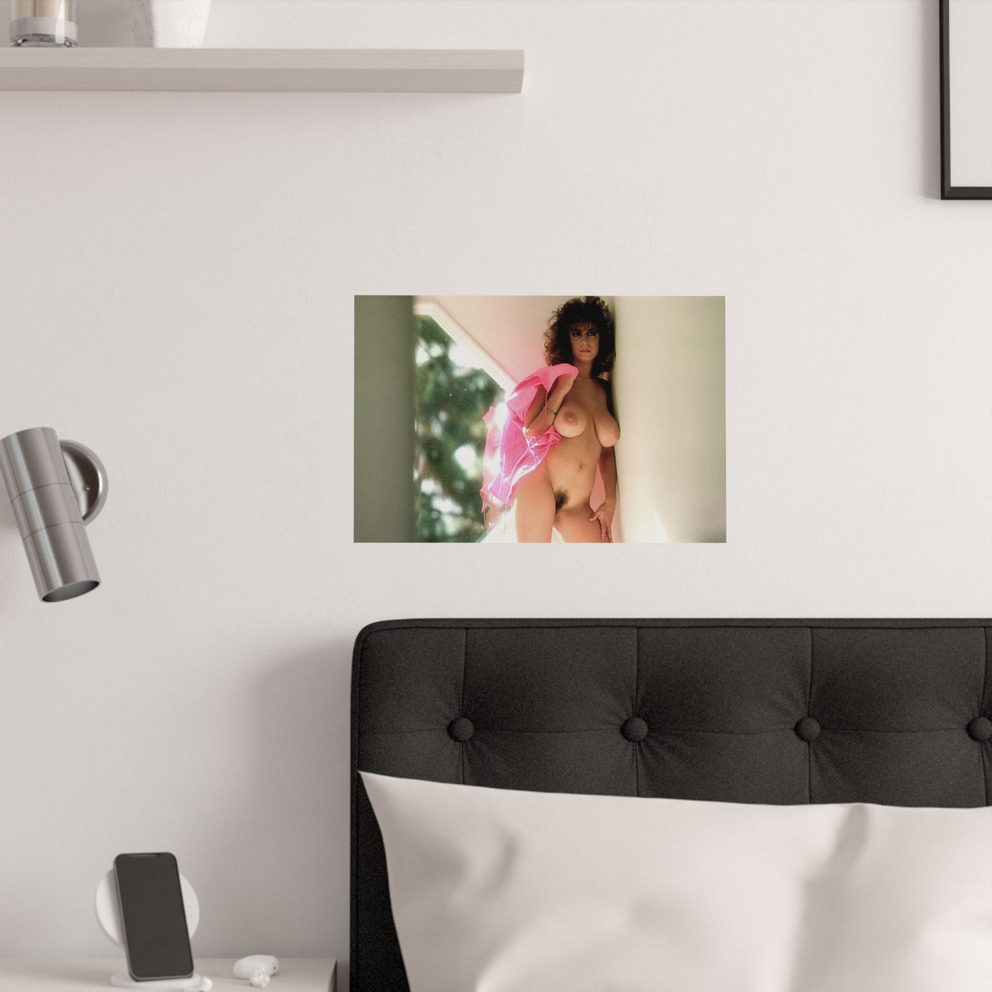 Satin Posters (210gsm) Retro Adult Star Christy Canyon Nude