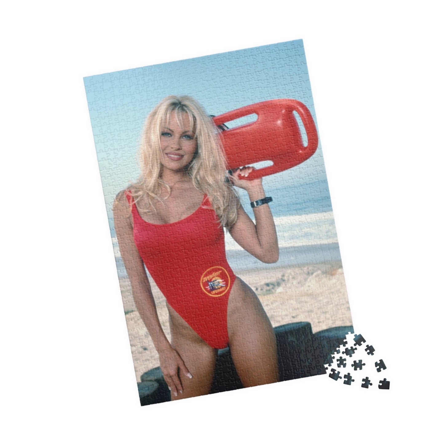Puzzle (110, 252, 520, 1014-piece) Pamela Anderson Baywatch
