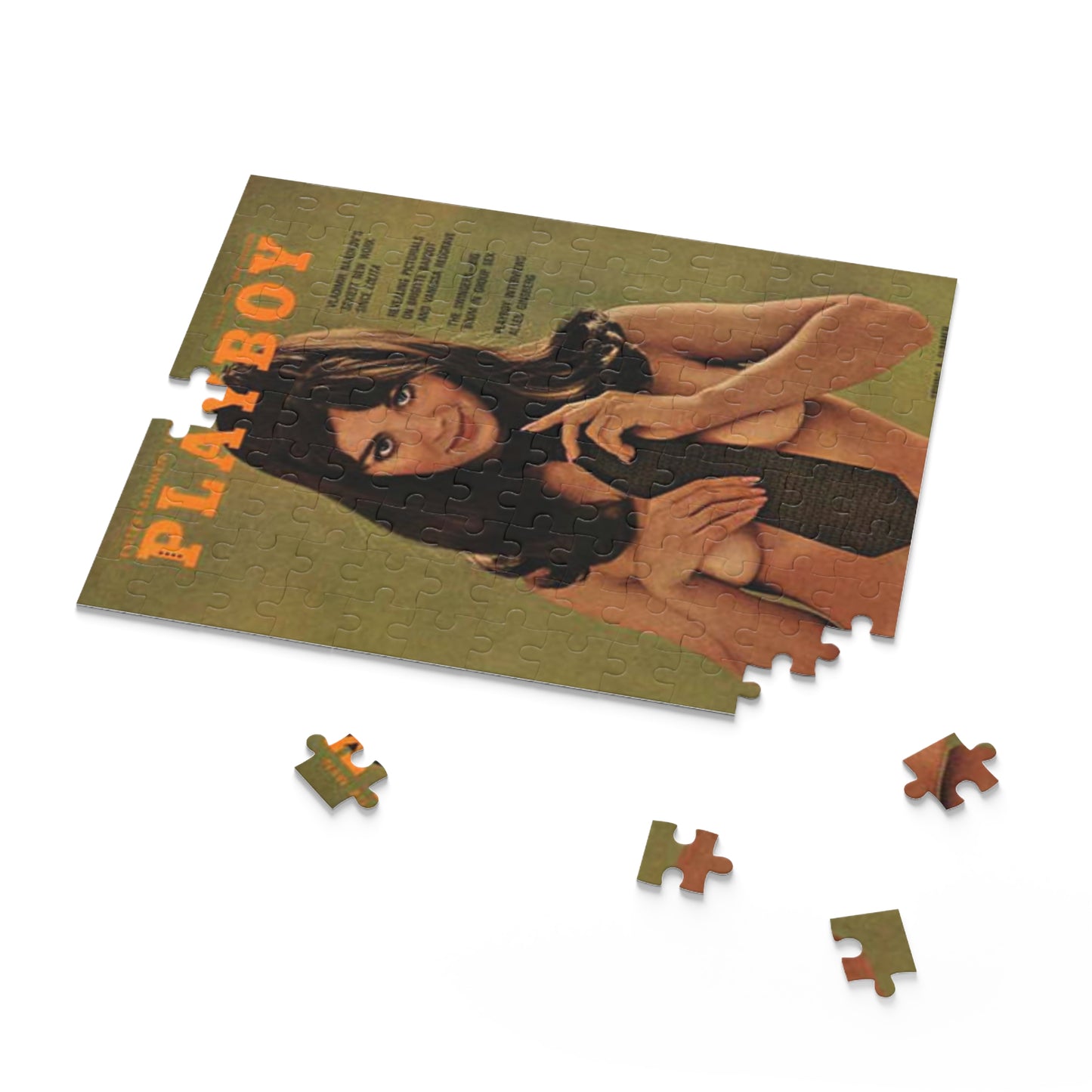 Puzzle (120, 252, 500-Piece) Playboy Cover April 1969