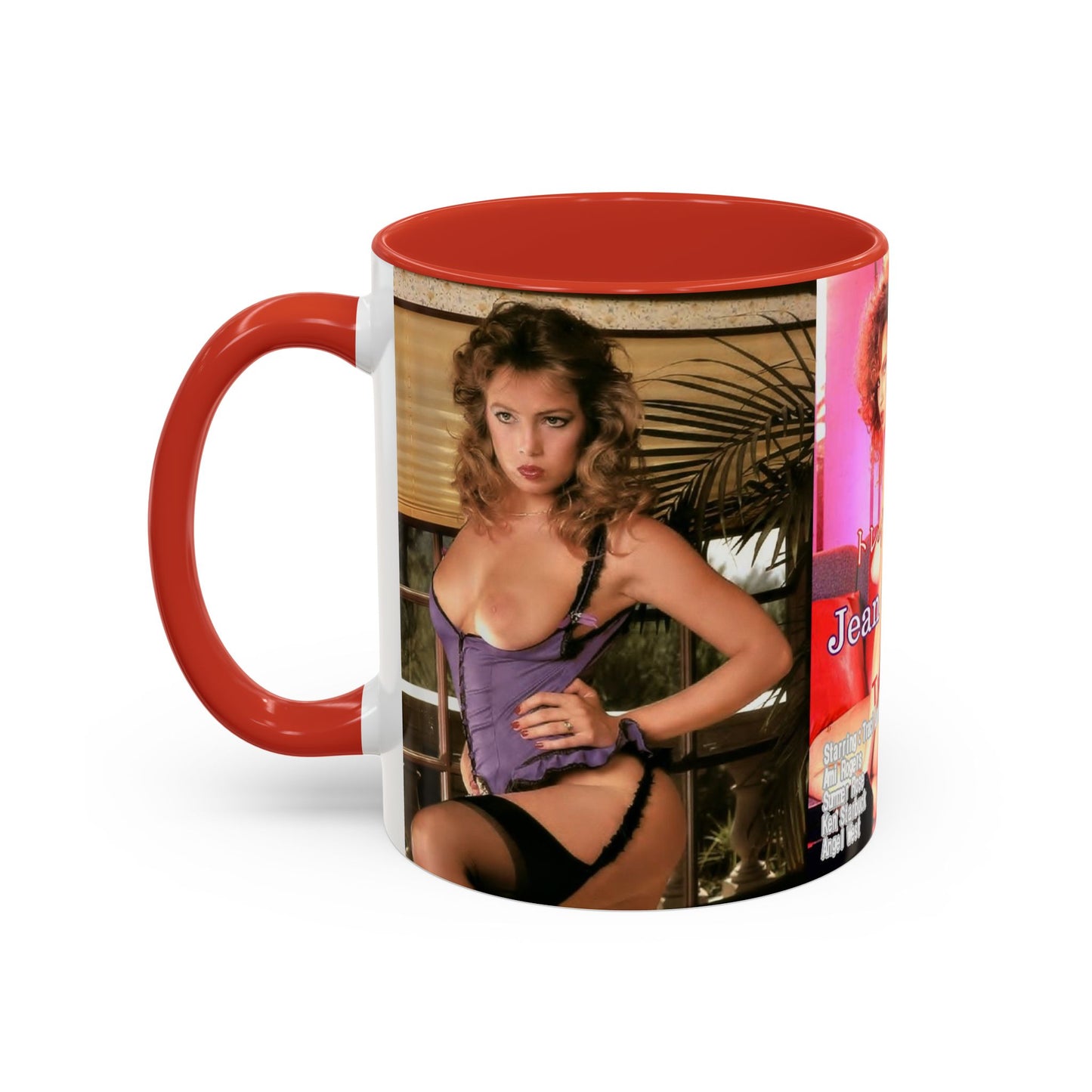 Accent Coffee Mug (11, 15oz) Traci Lords Nude