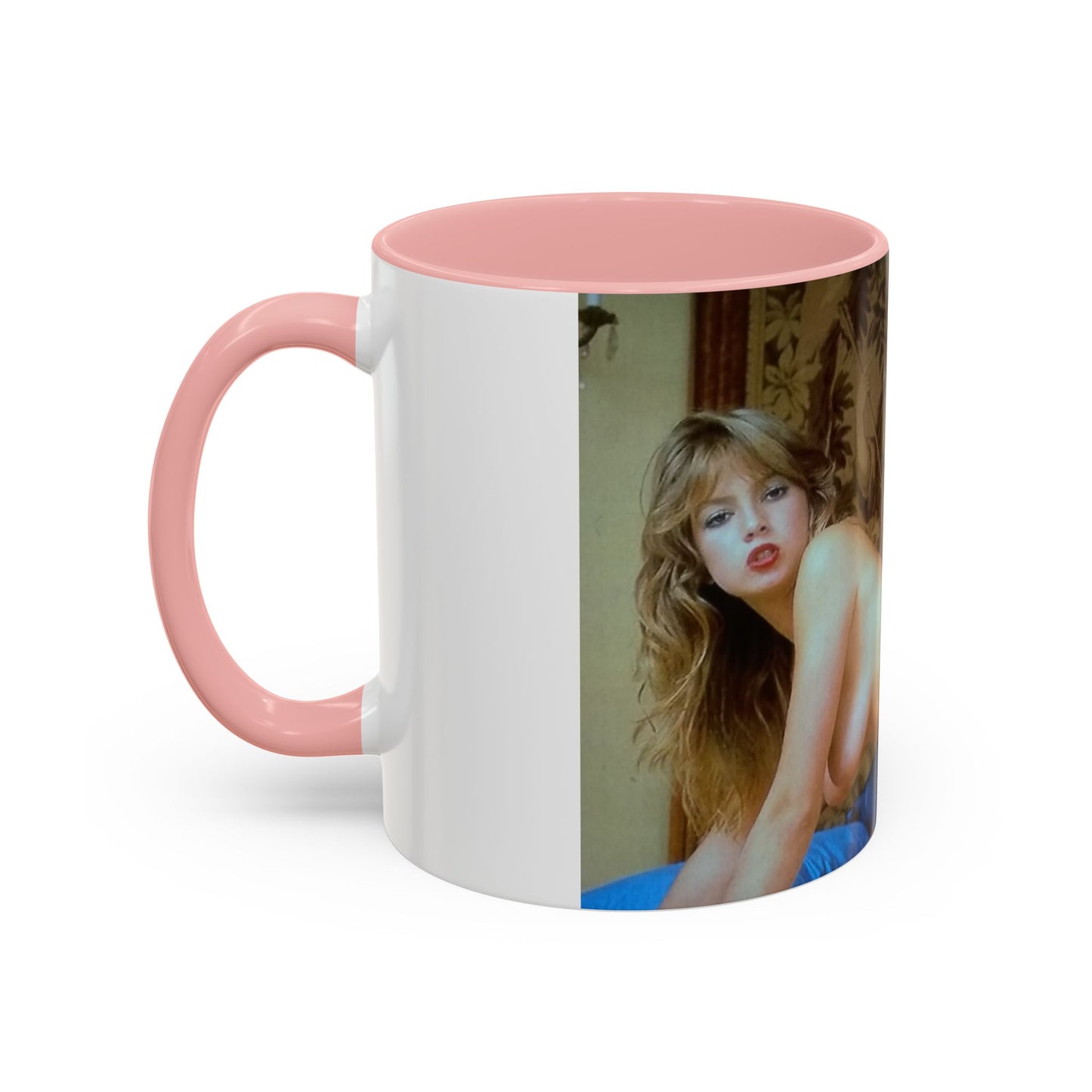 Accent Coffee Mug (11, 15oz) Traci Lords Retro Porn Star Nude Naked