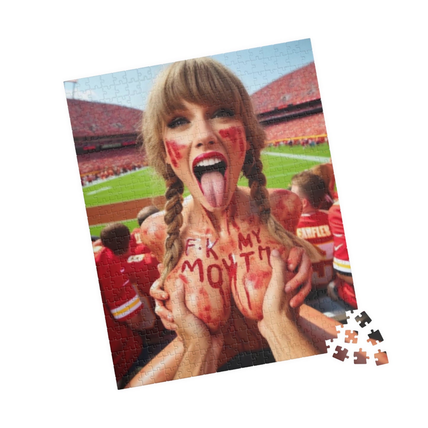 Puzzle (110, 252, 520, 1014-piece) Taylor Swift AI Nudes