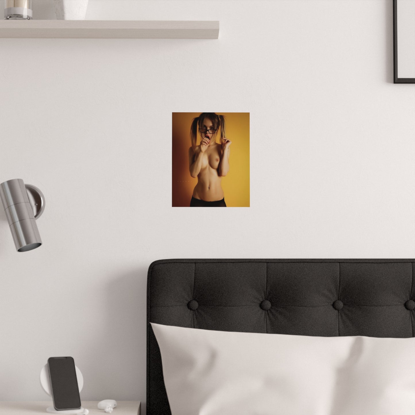 Satin Posters (210gsm) Sexy Pigtails Nude