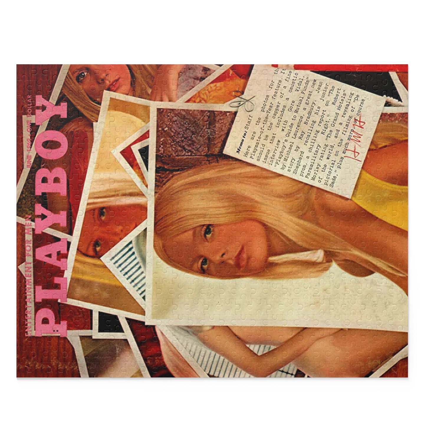 Puzzle (120, 252, 500-Piece) Playboy Cover June 1969