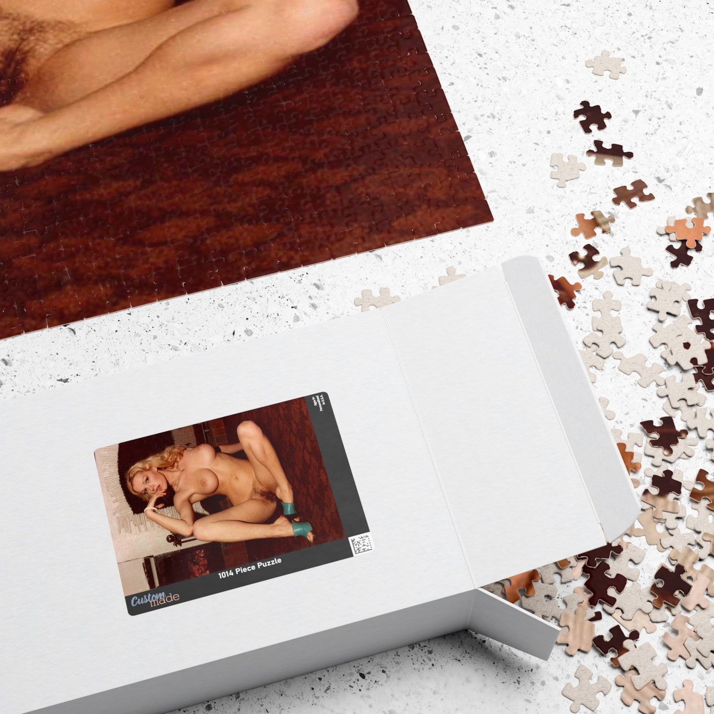 Puzzle (110, 252, 500, 1014-piece) Vintage French Pornstar Brigitte Lahaie