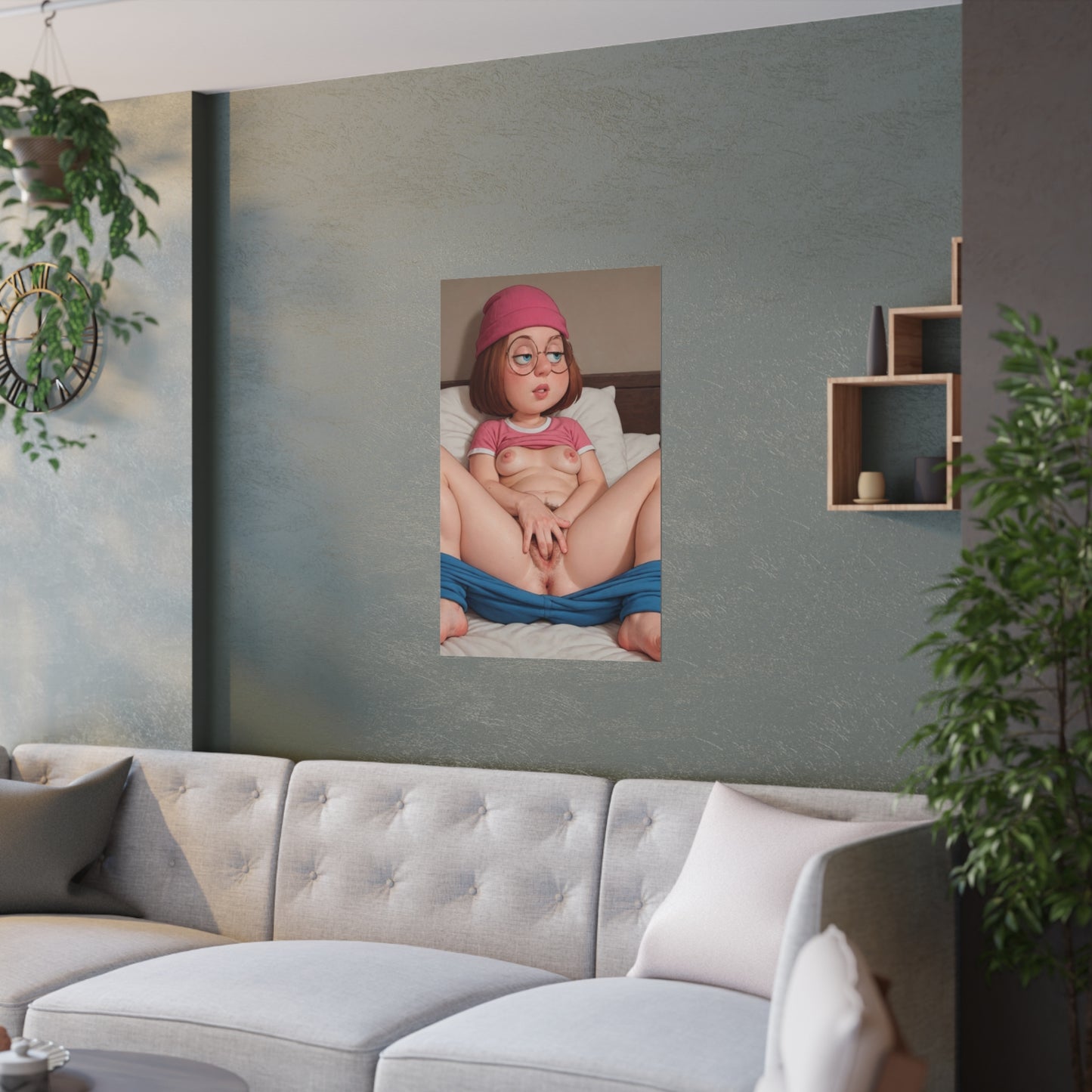 Satin Posters (210gsm) Meg Griffin Nude